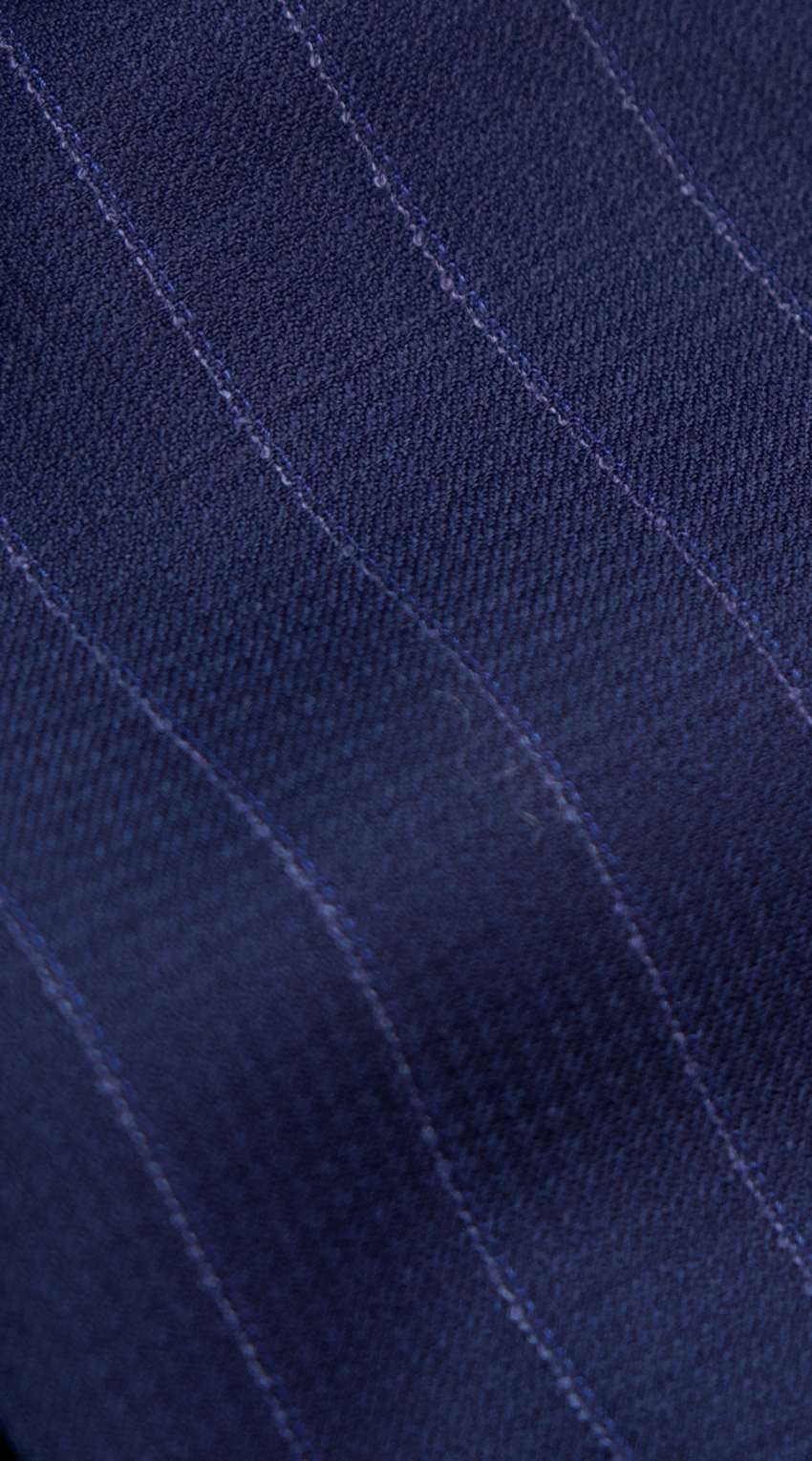 Cobalt Blue Pinstripe Suit
