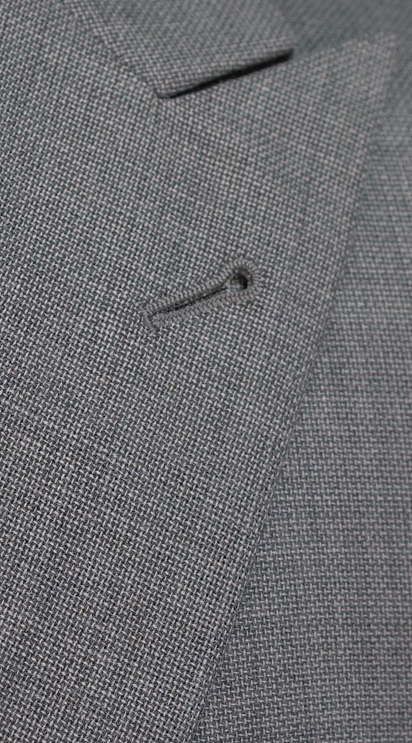 Complet Toile Grise Métallique Unie 