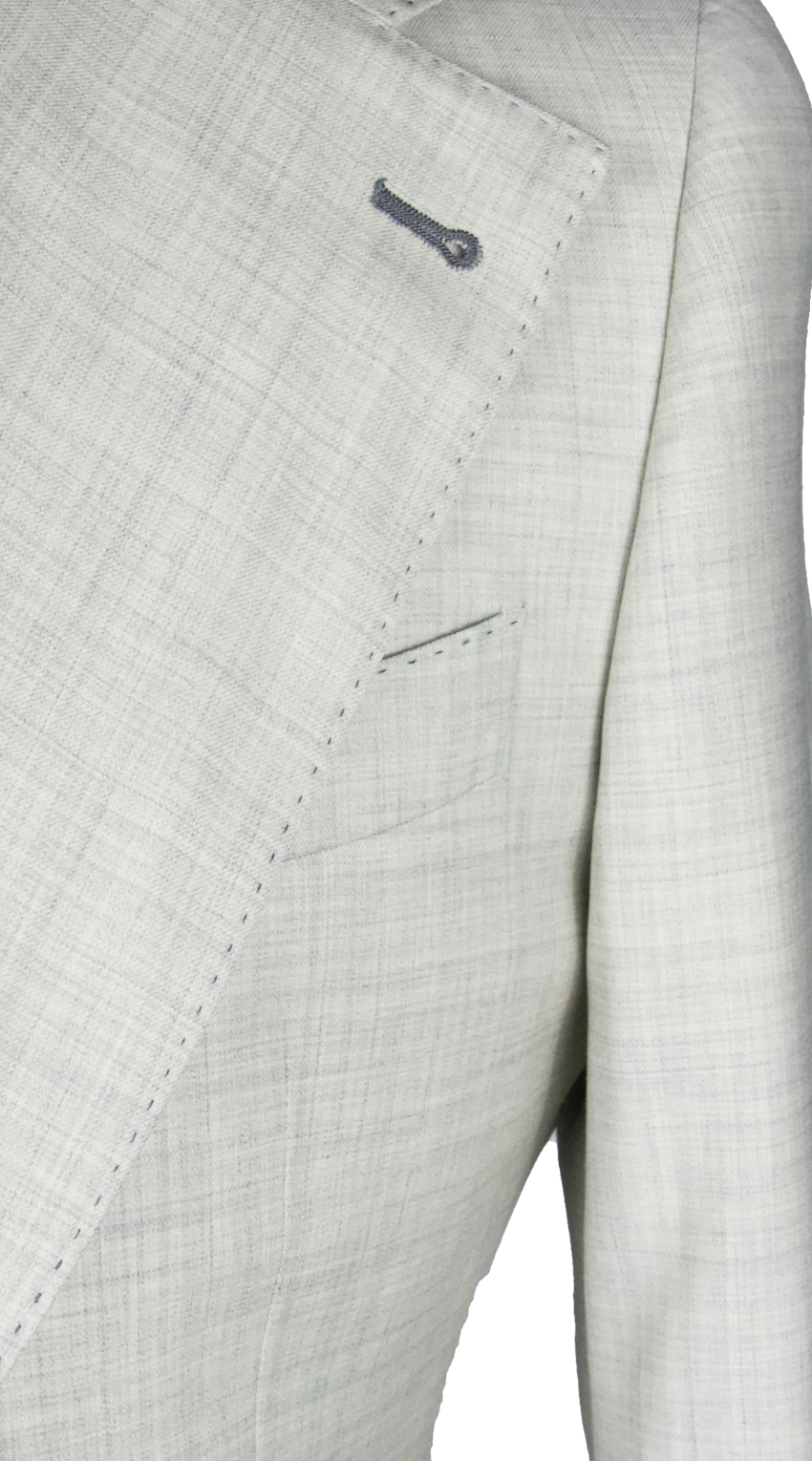 Complet Laine Blanc Crème