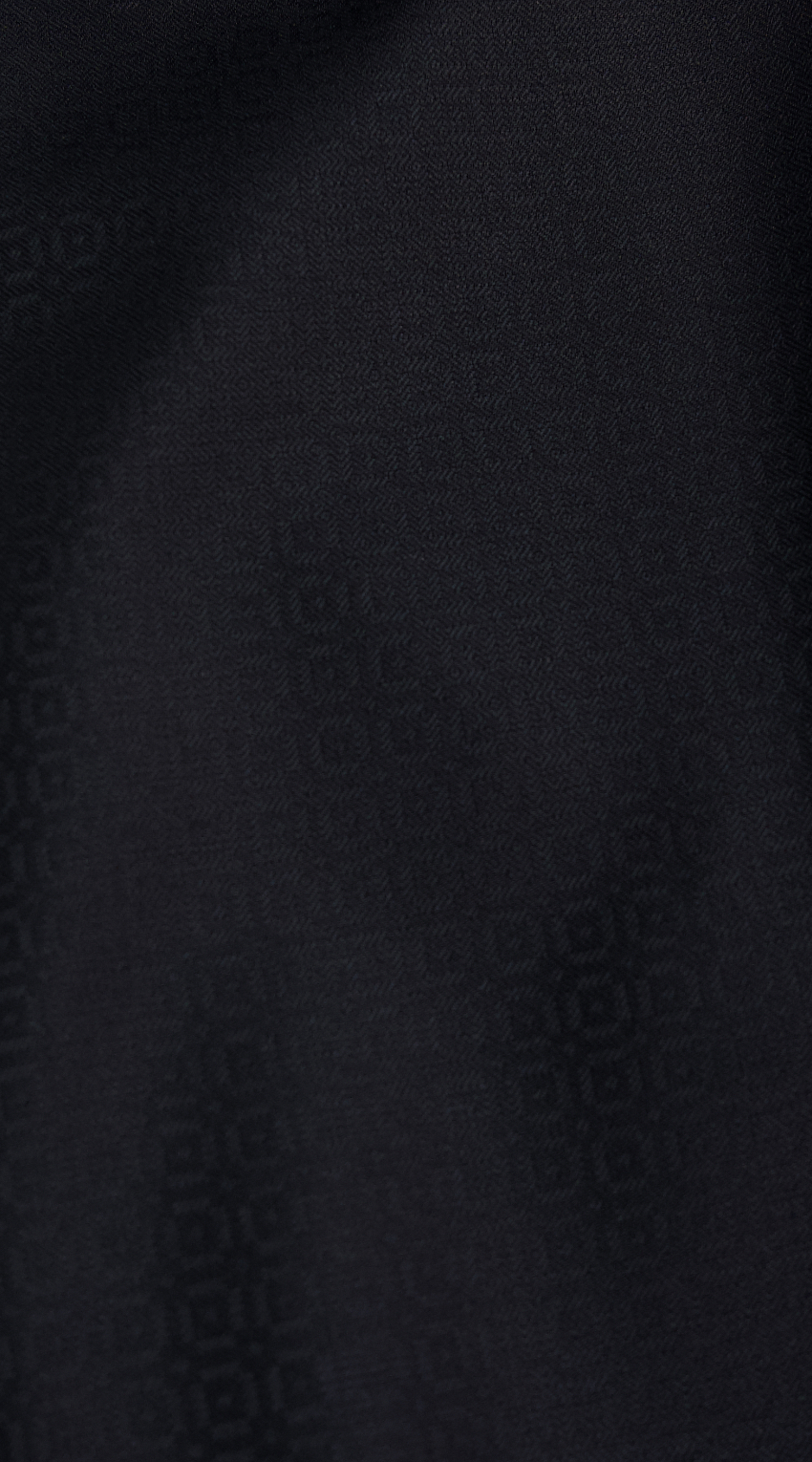 Black Circular Texture Suit