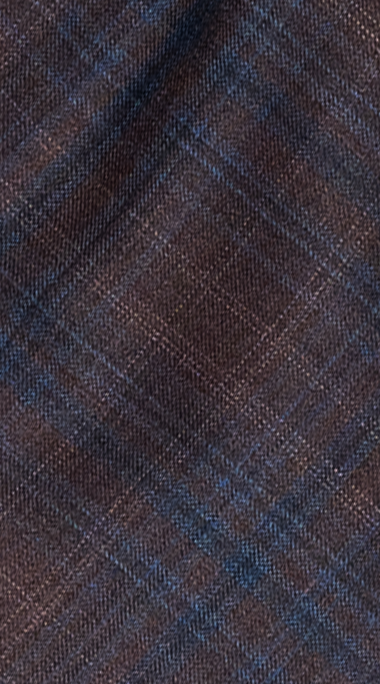 Mocha Blue Plaid Three-Piece Suit 