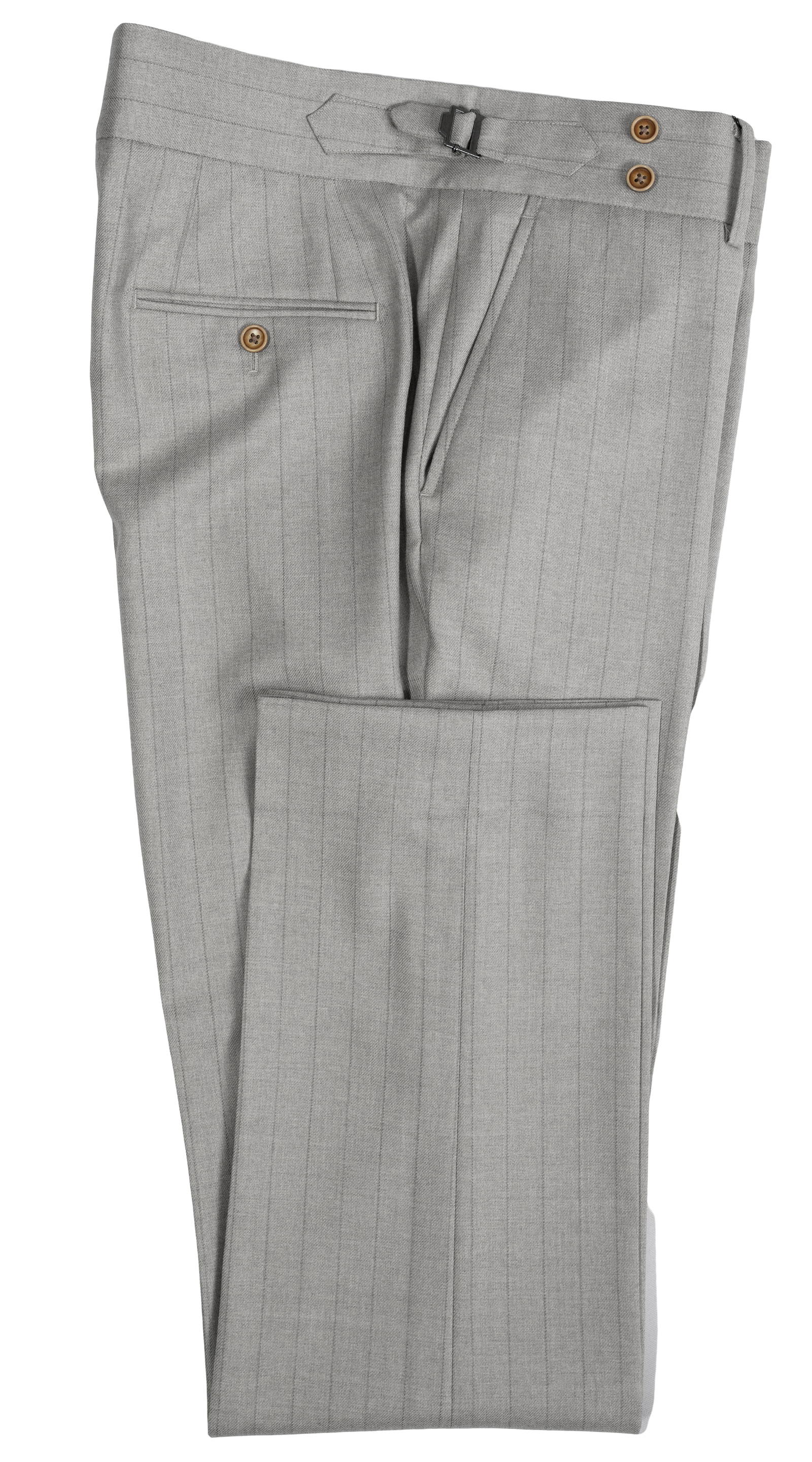 Complet Croisé Rayé Sable Argenté