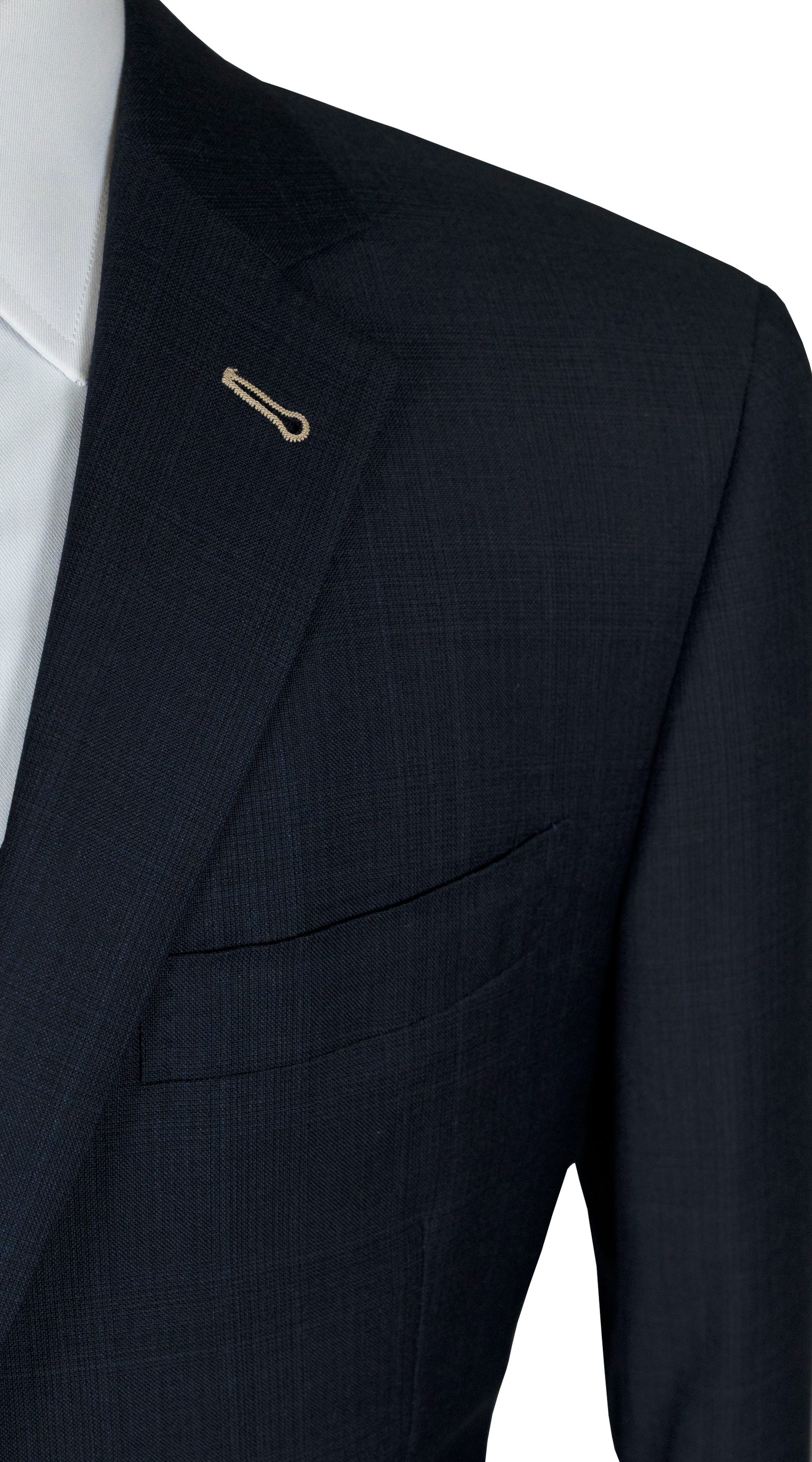 Complet Classique Trois Pièces Vert Sarcelle Foncé