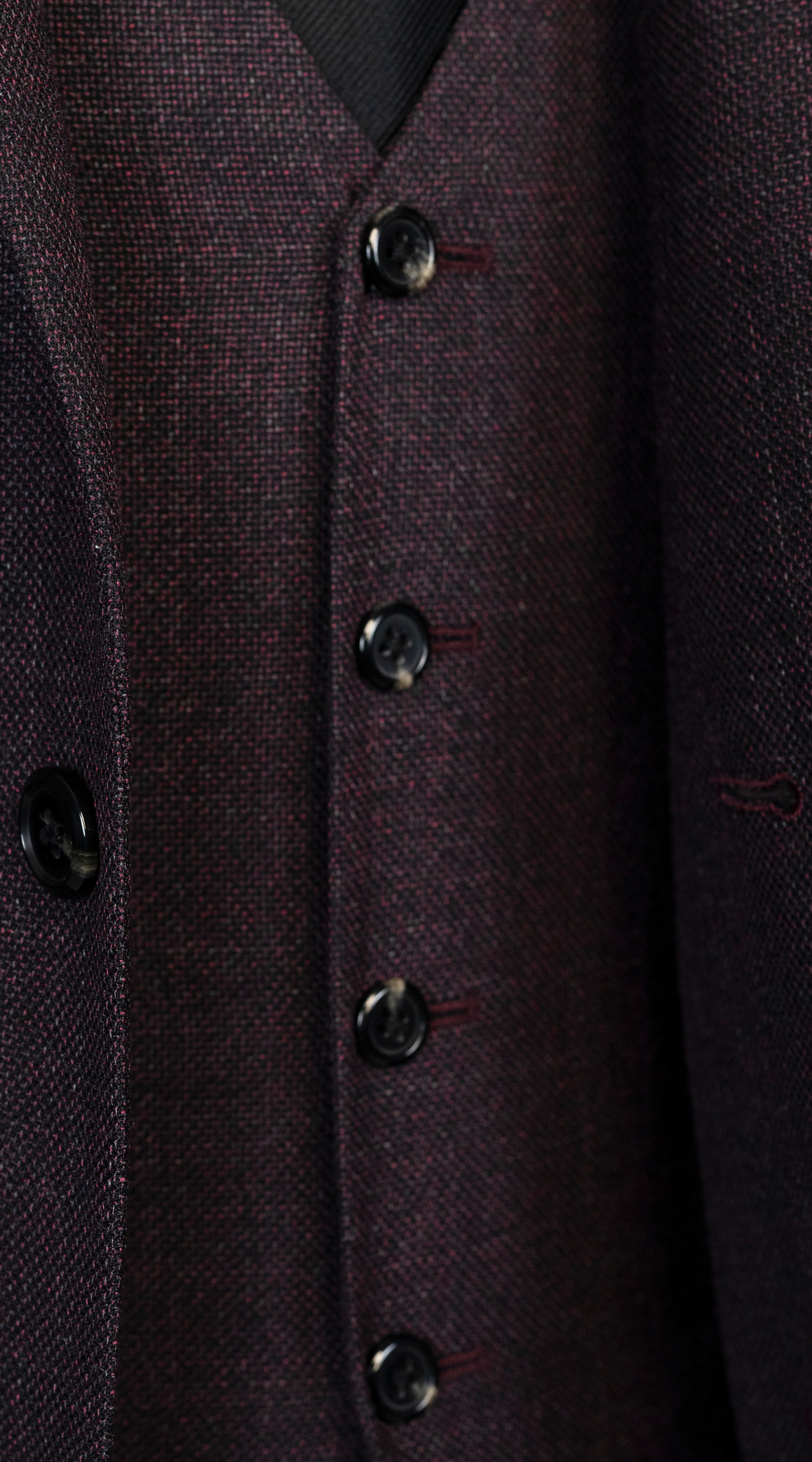 Plum Purple Woven Suit