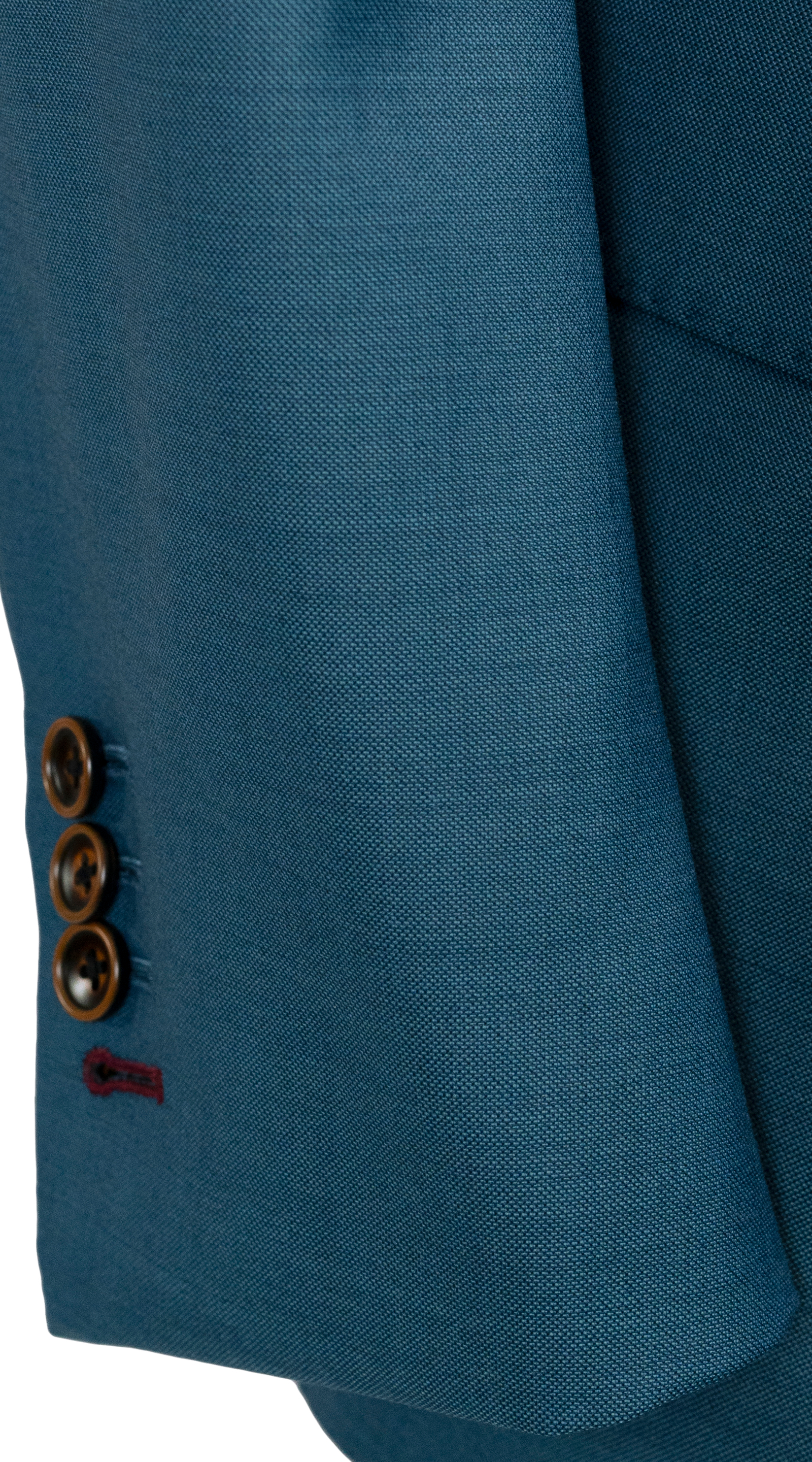 Peacock Blue Three-Piece Suit