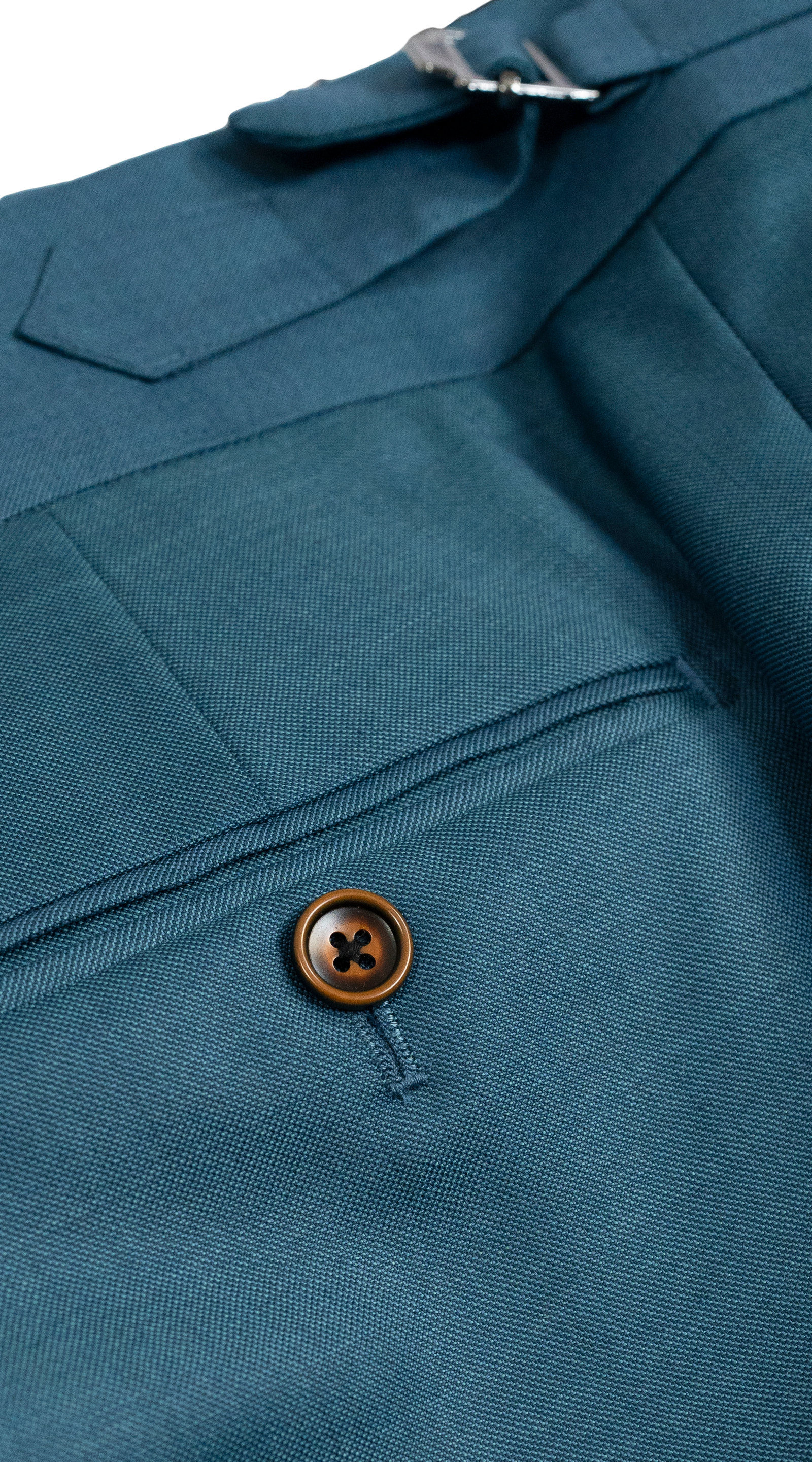 Peacock Blue Three-Piece Suit