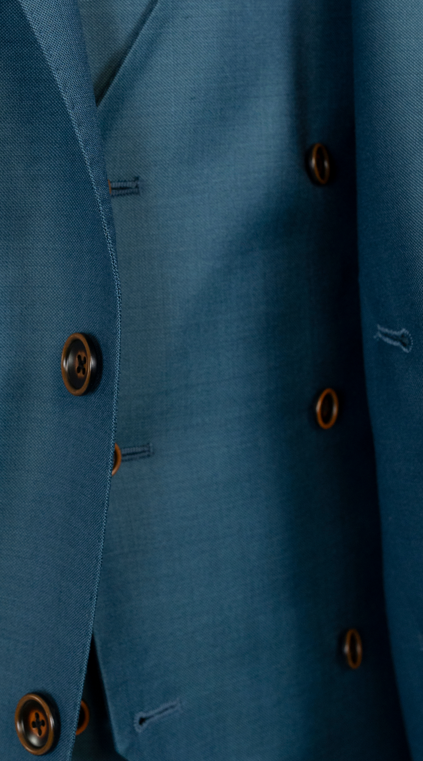 Peacock Blue Three-Piece Suit