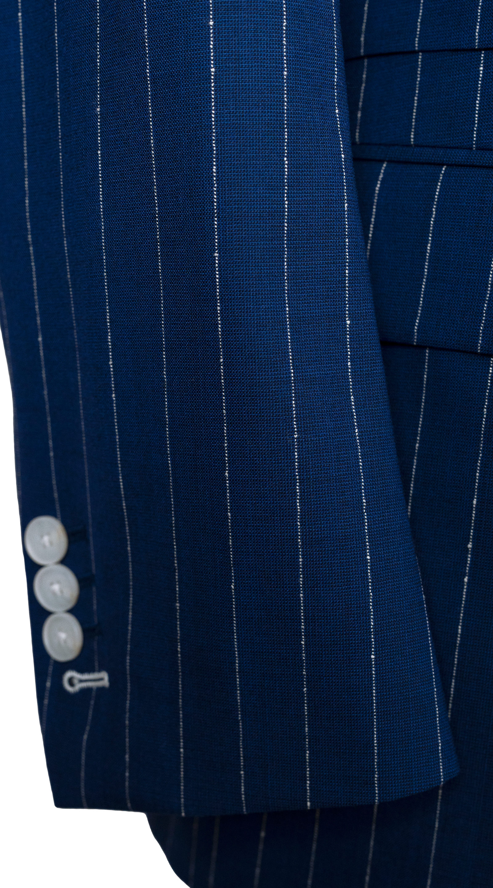 Complet Bleu Royal Rayures