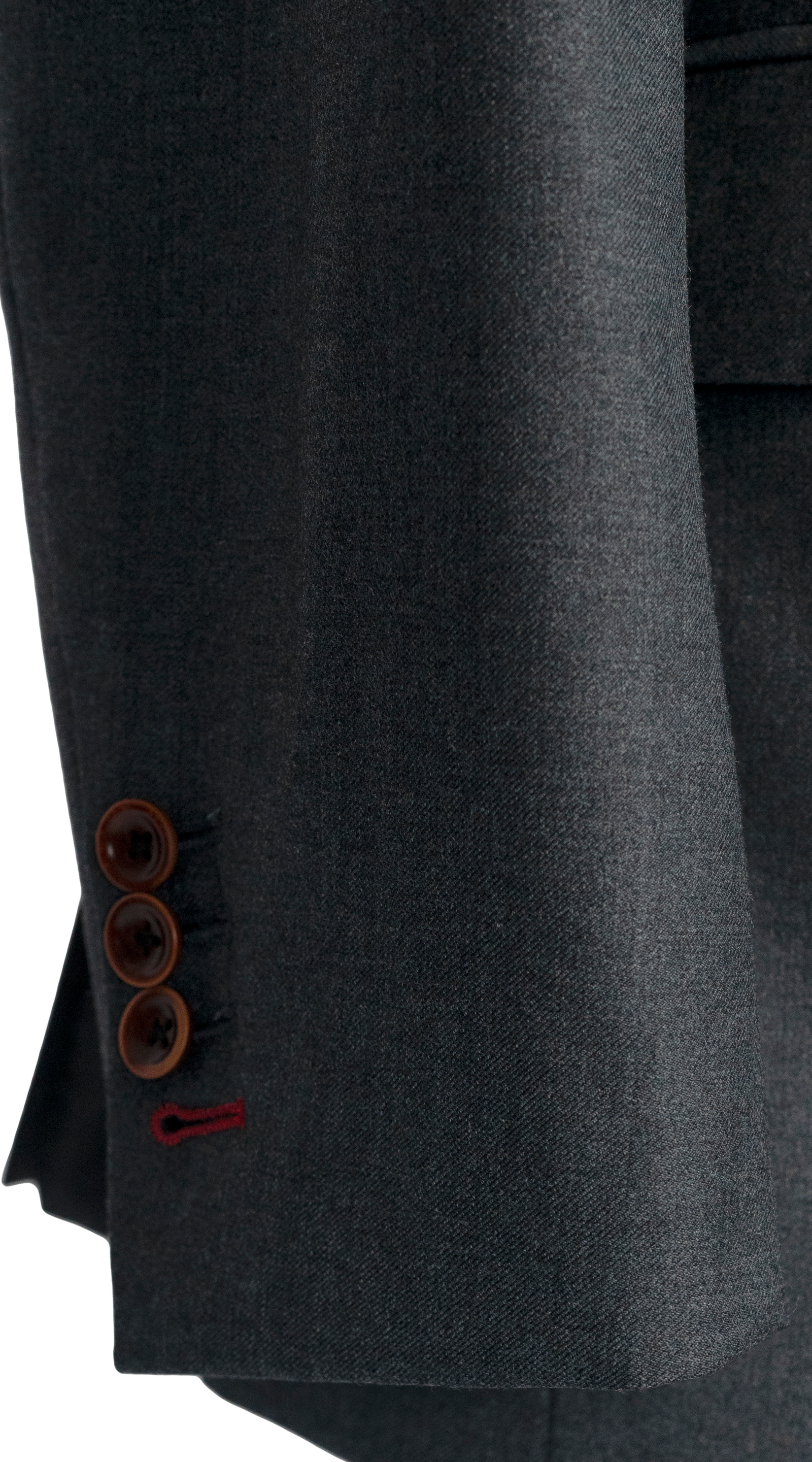 Monogram Charcoal Wool Suit