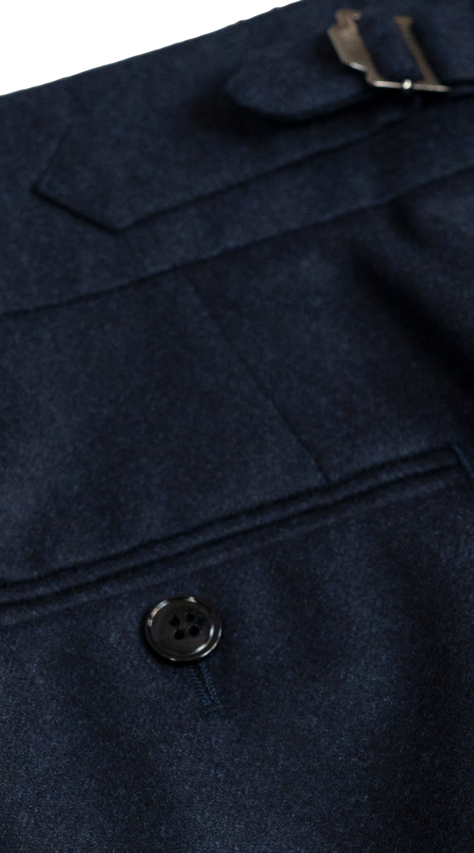 Navy Blue Double-Breasted Suit