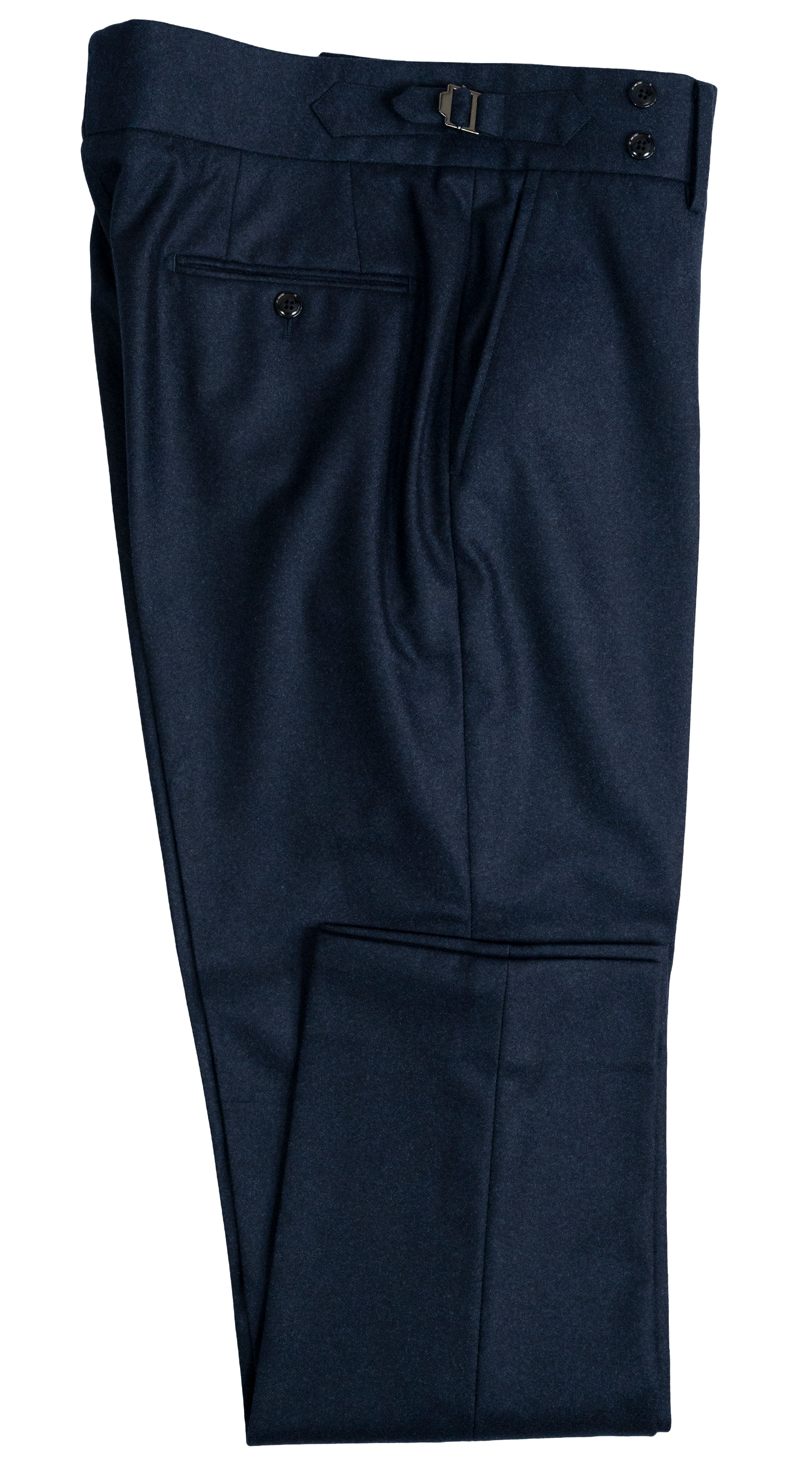 Navy Blue Double-Breasted Suit