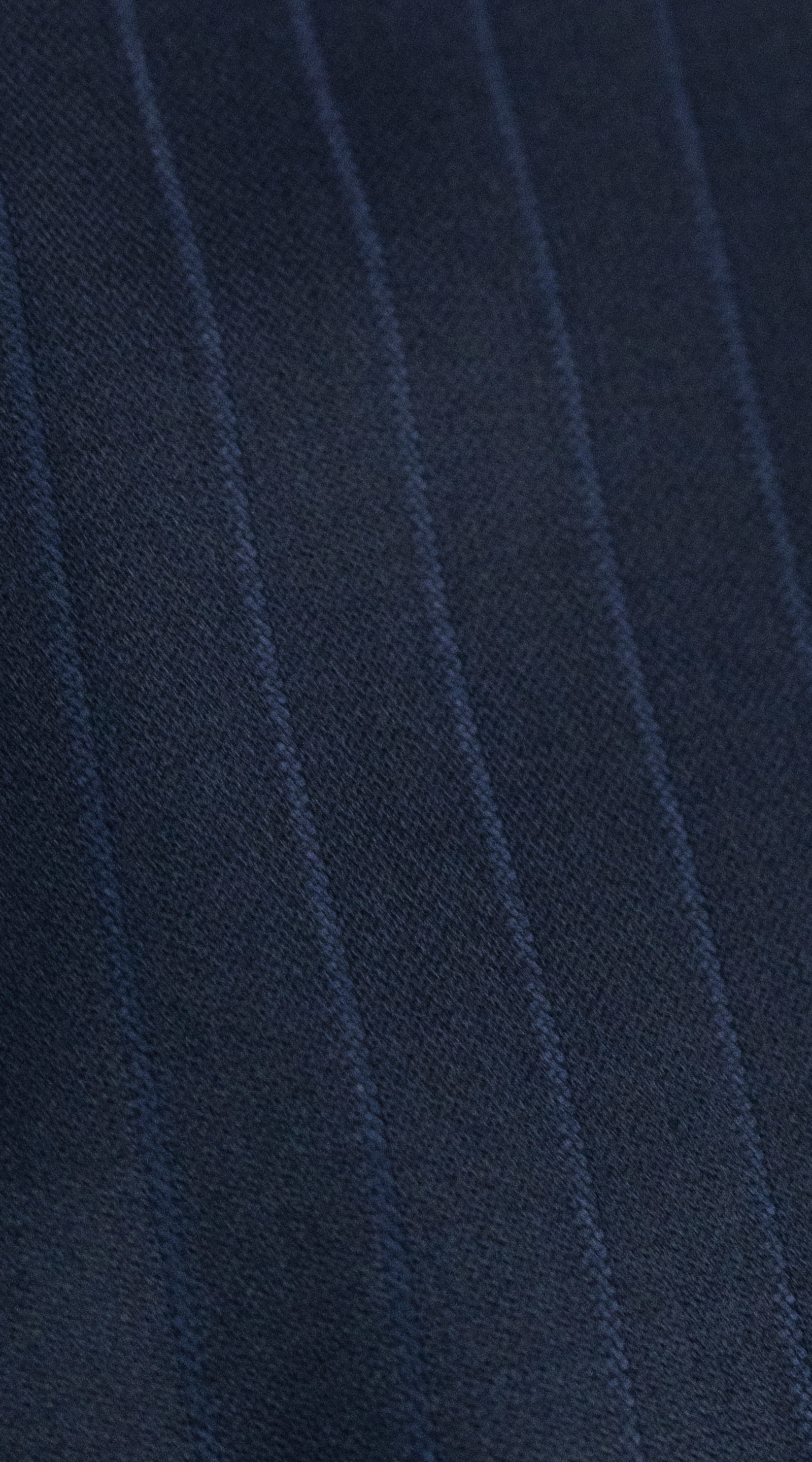 Navy Pinstripe Wool Suit