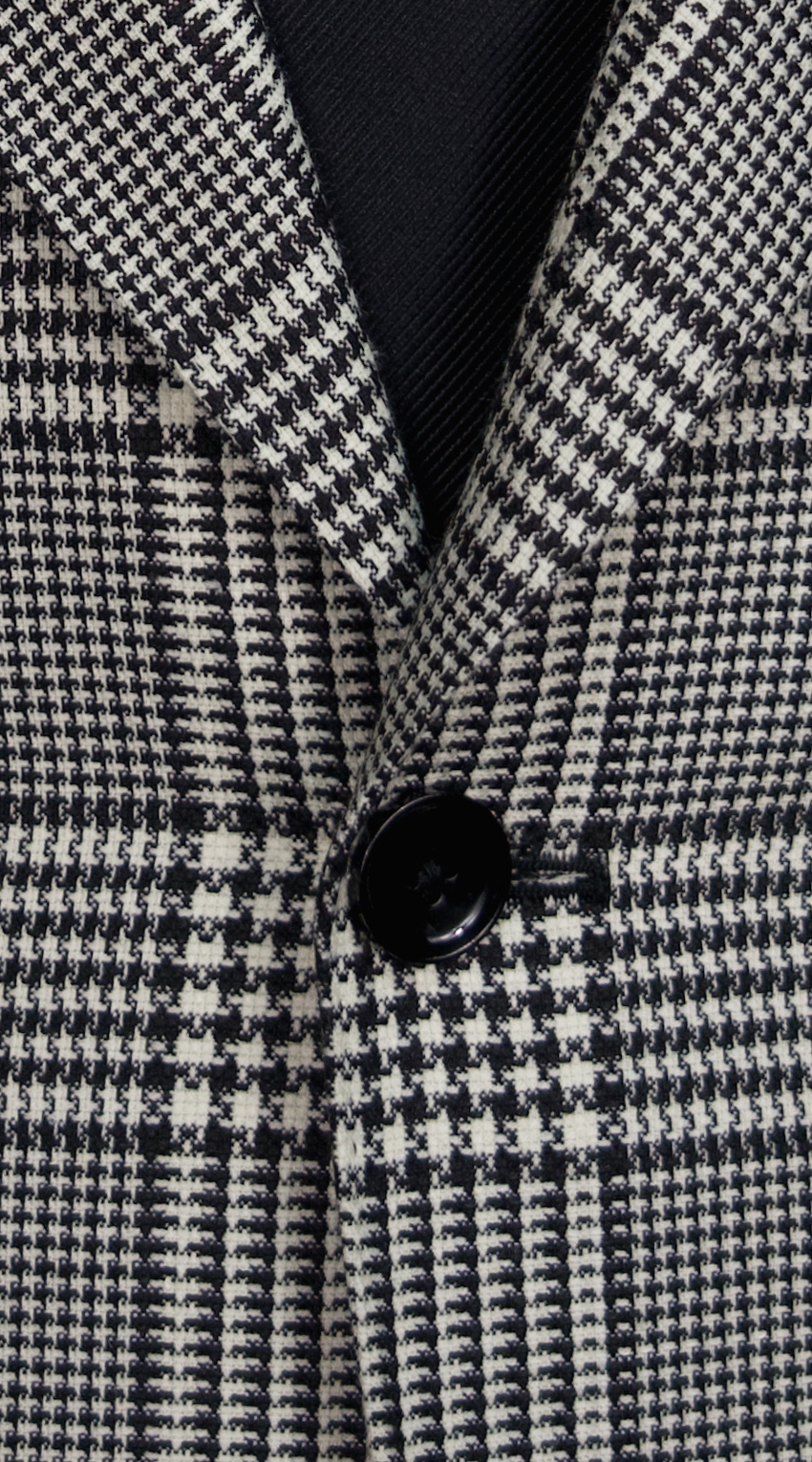 Large Houndstooth Check Suit