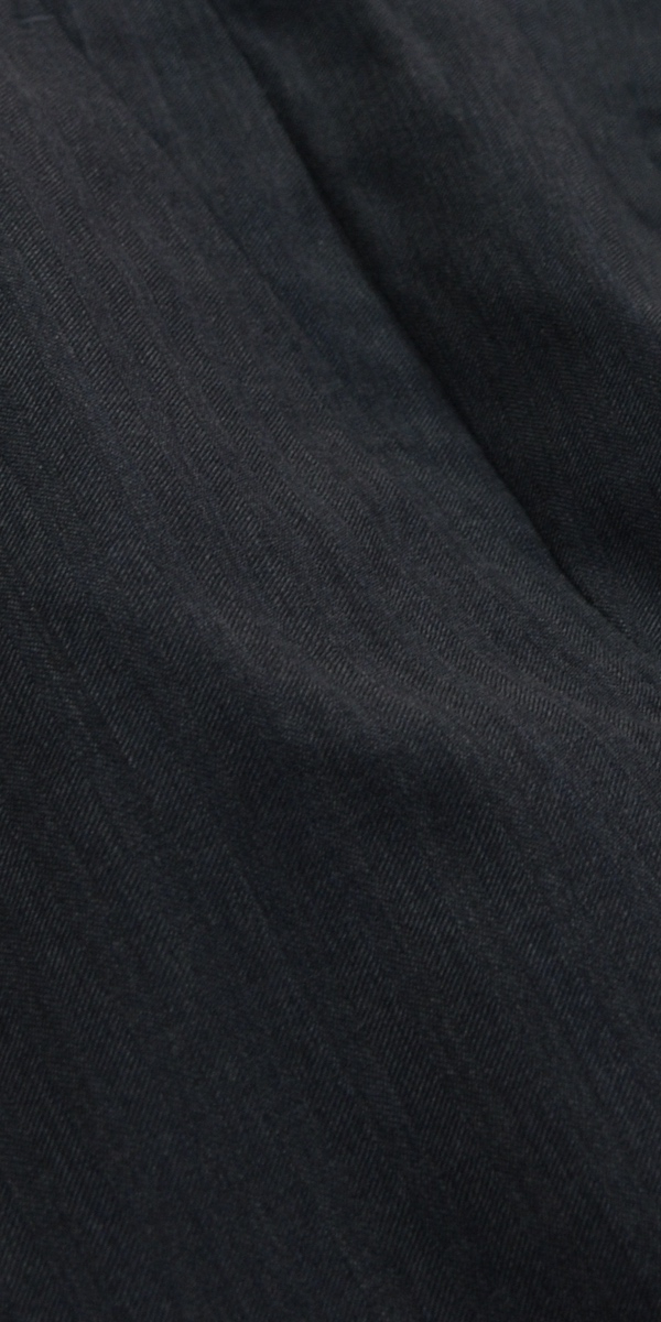 Charcoal Herringbone Wool Suit