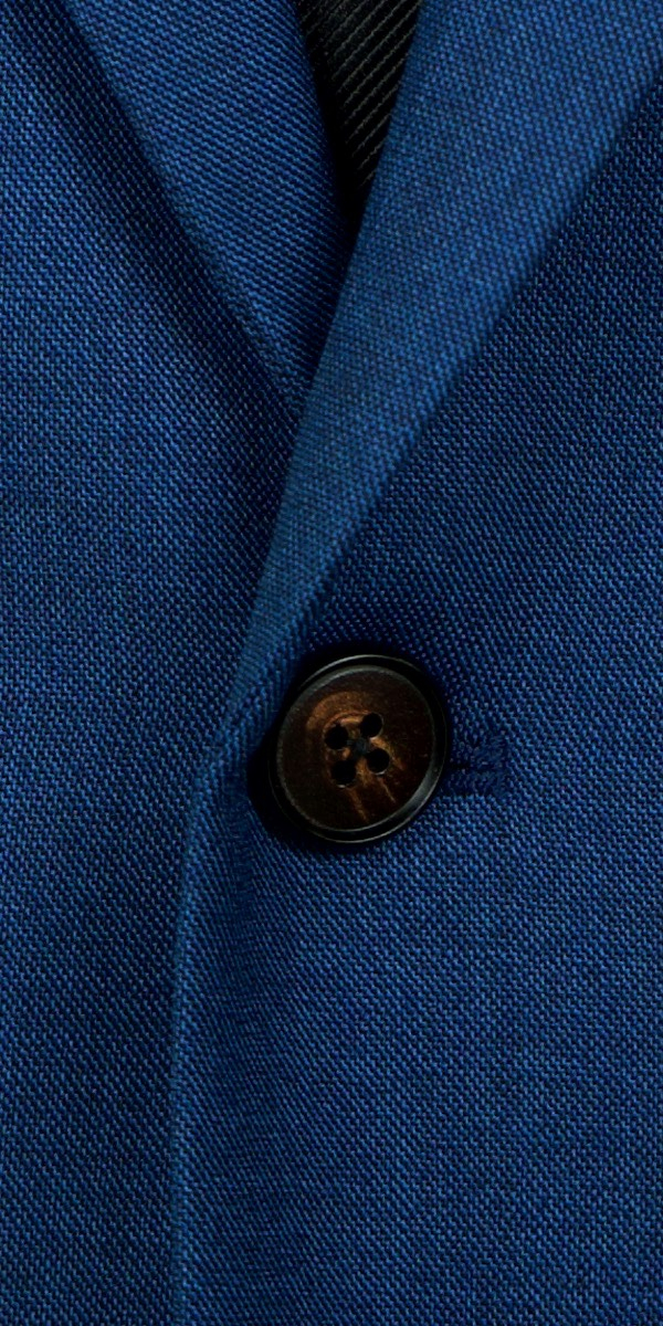 Prussian Blue Wool Suit