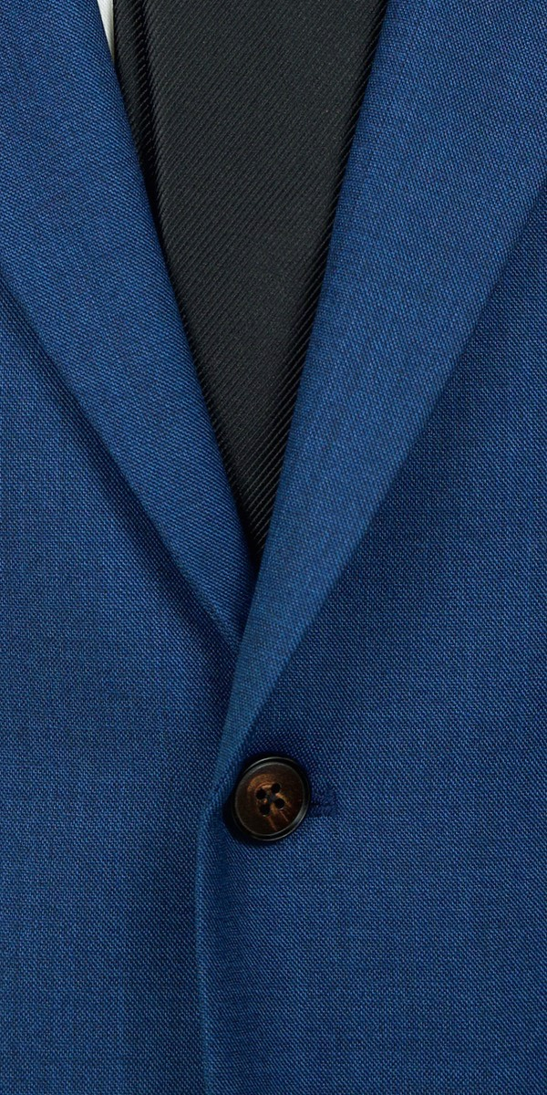 Prussian Blue Wool Suit