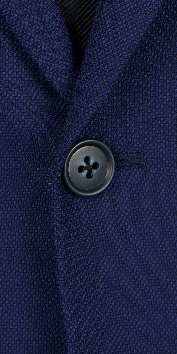 Complet bleu marine birdseye