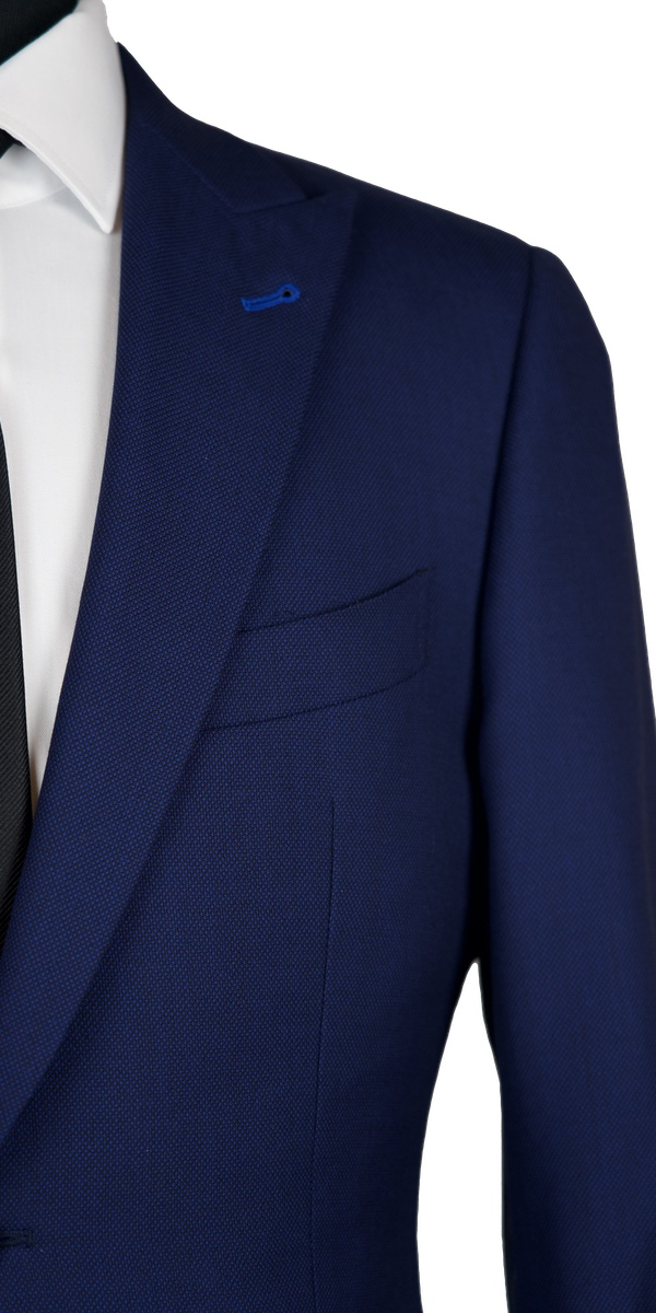 Complet bleu marine birdseye