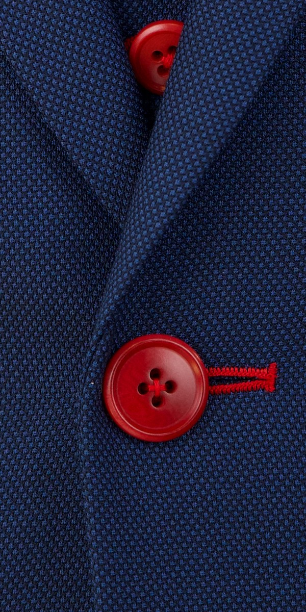 Yale Blue Birdseye Wool Suit