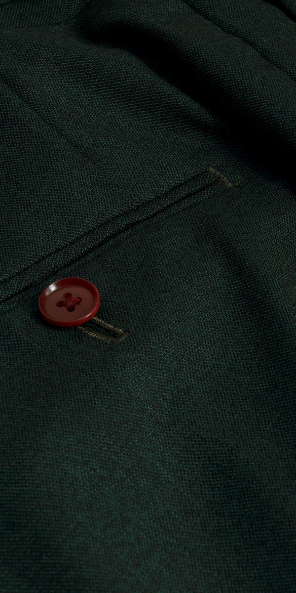 Complet Laine Vert Foncé