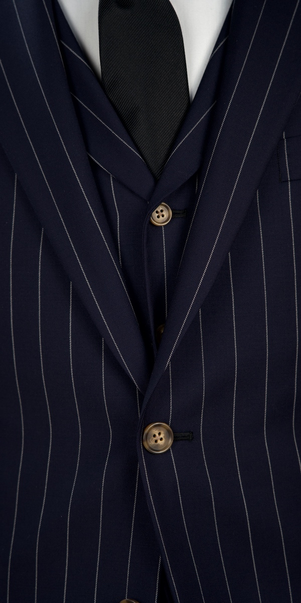 Complet Rayures Laine Britannique