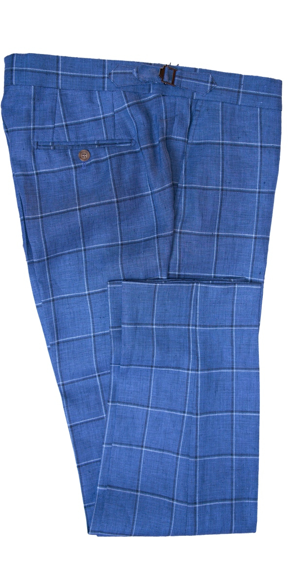 Complet Carreaux Bleu Saphir