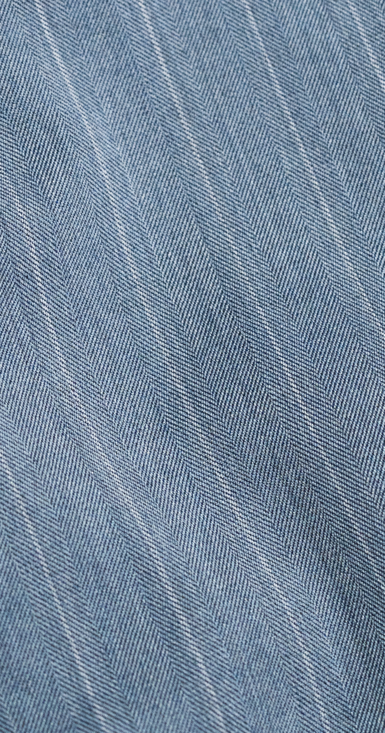 Powder Blue Pinstripe Wool Suit