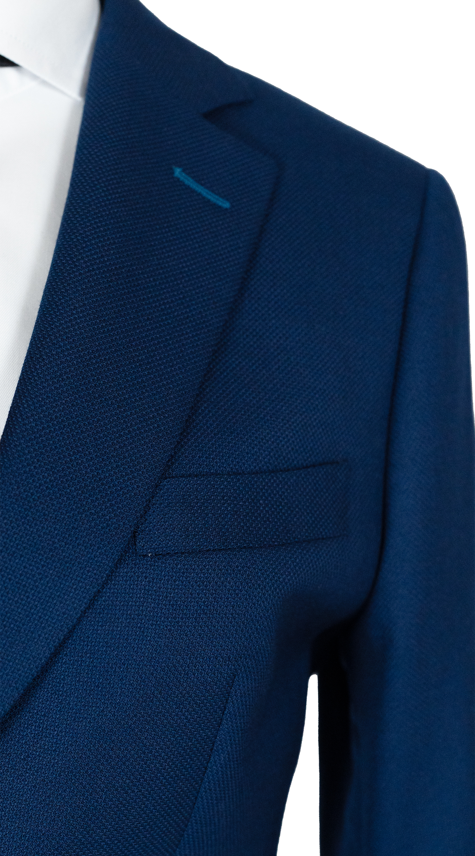 Complet Laine Bleu Royal
