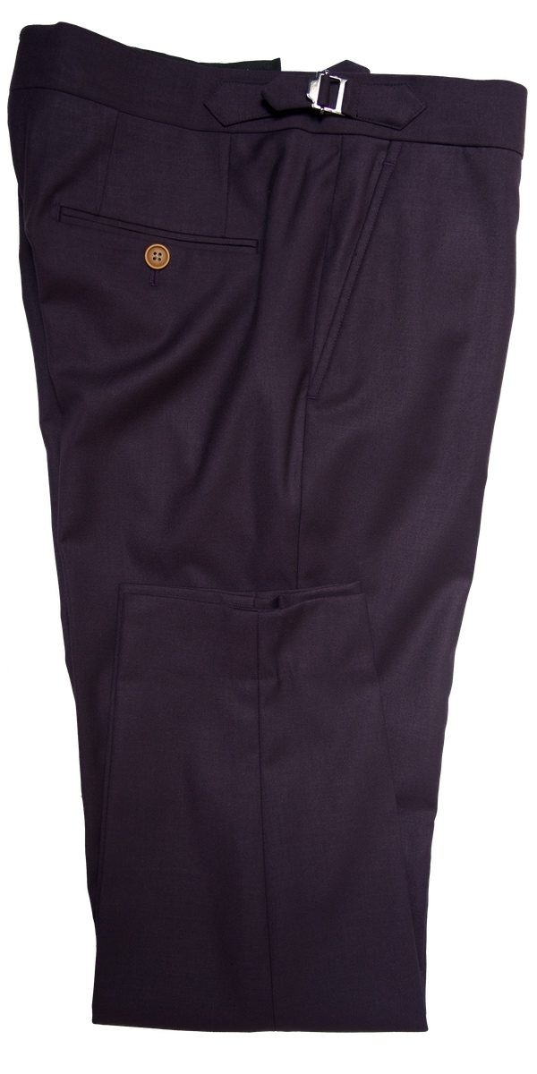 Complet bleu birdseye en laine