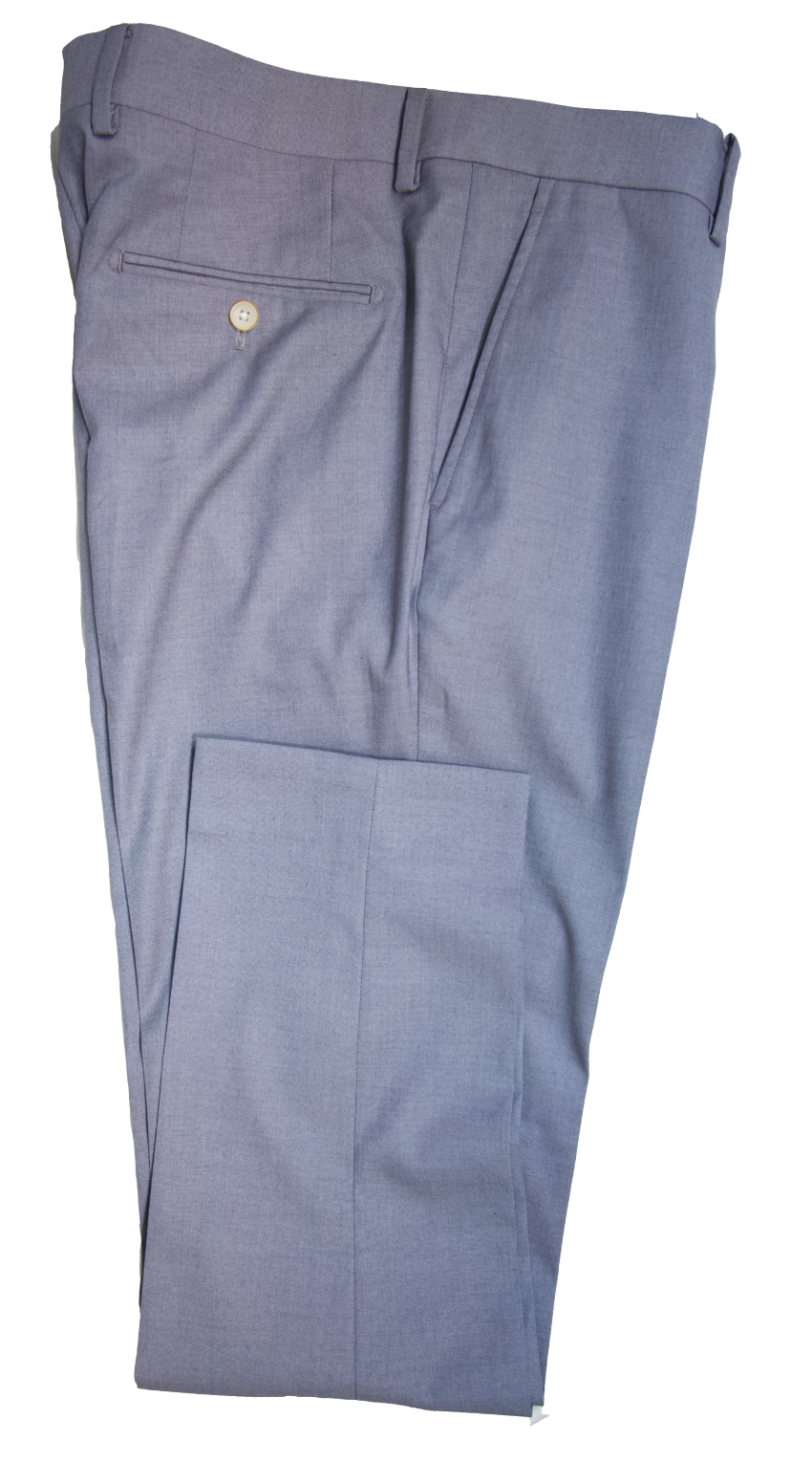 Blue Gray Wool Suit