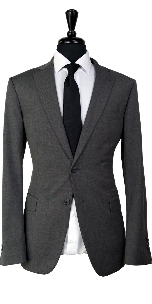 Complet Laine Gris Charbon