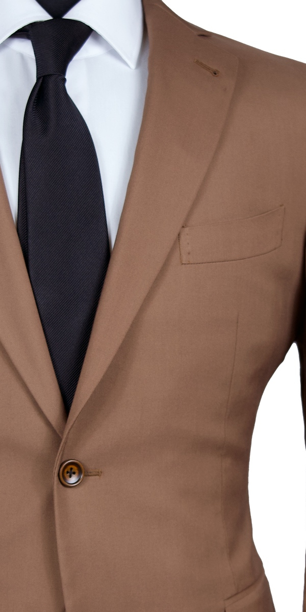 Complet Laine Brun Fauve