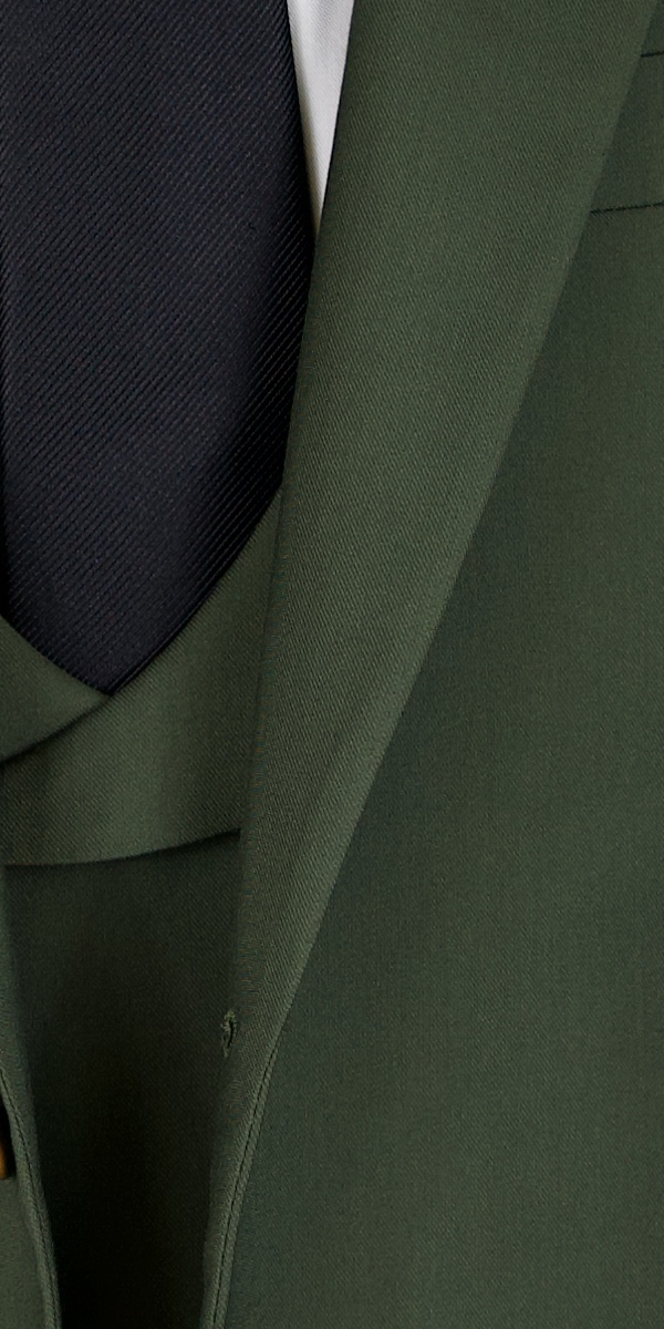 Complet bleu birdseye en laine