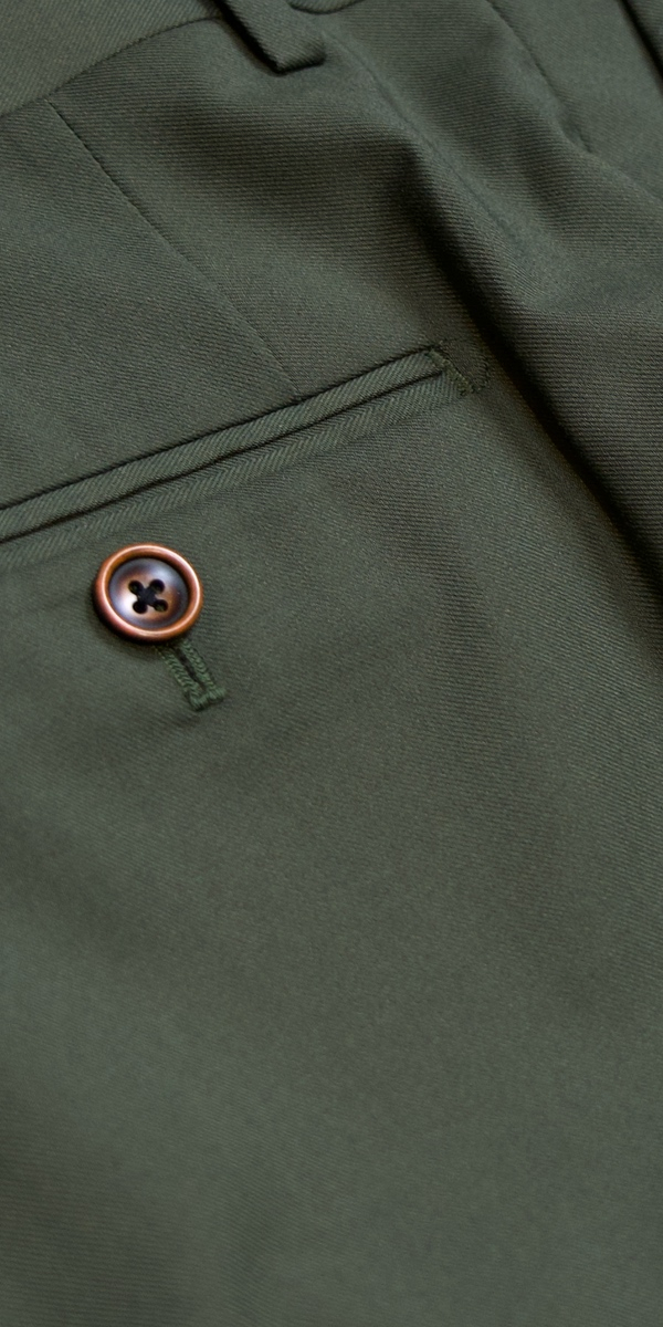 Complet bleu birdseye en laine