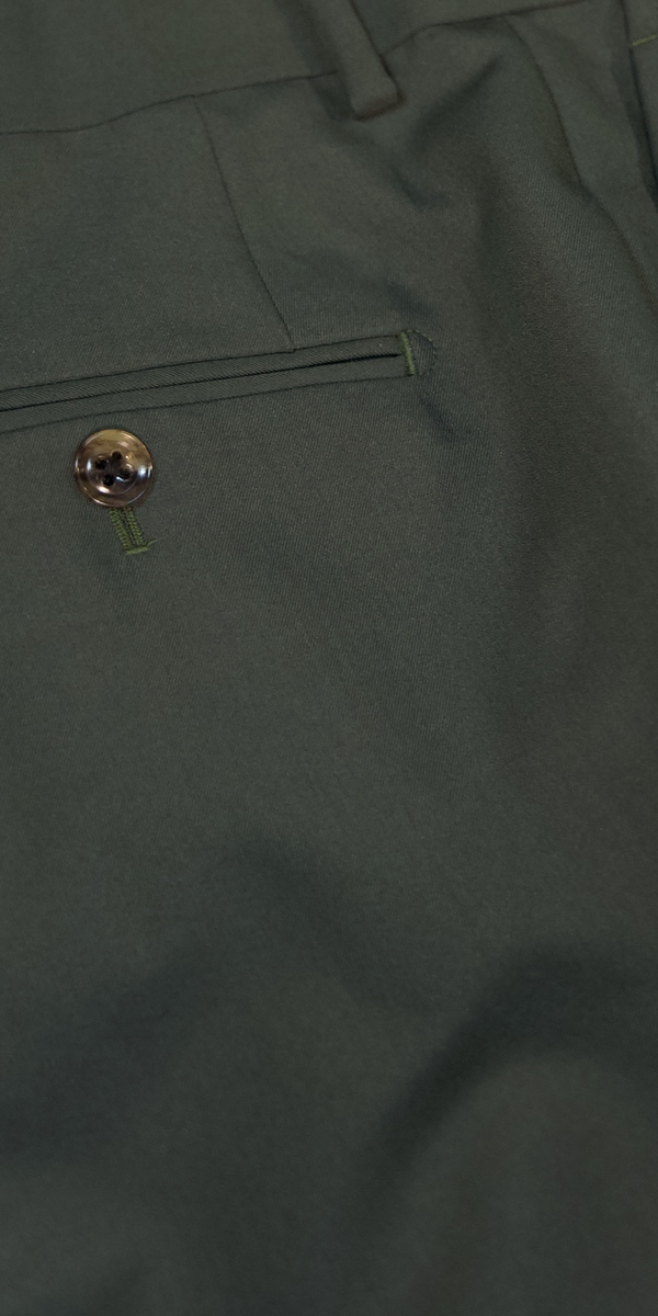 Complet bleu birdseye en laine