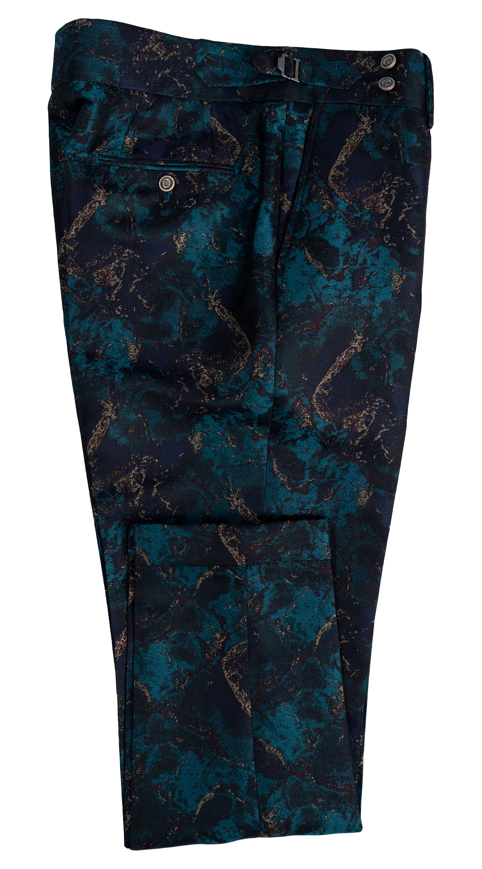 Complet Jacquard Métallique Marbré