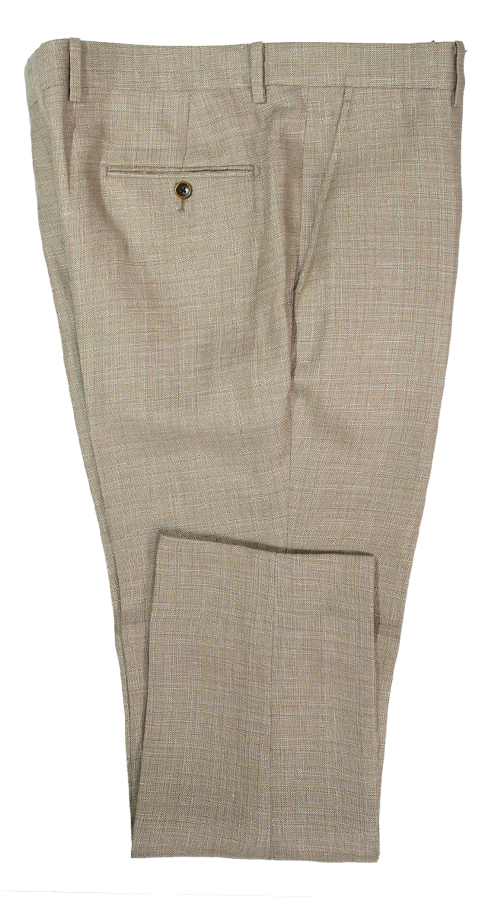 Sand Beige Crosshatch Suit