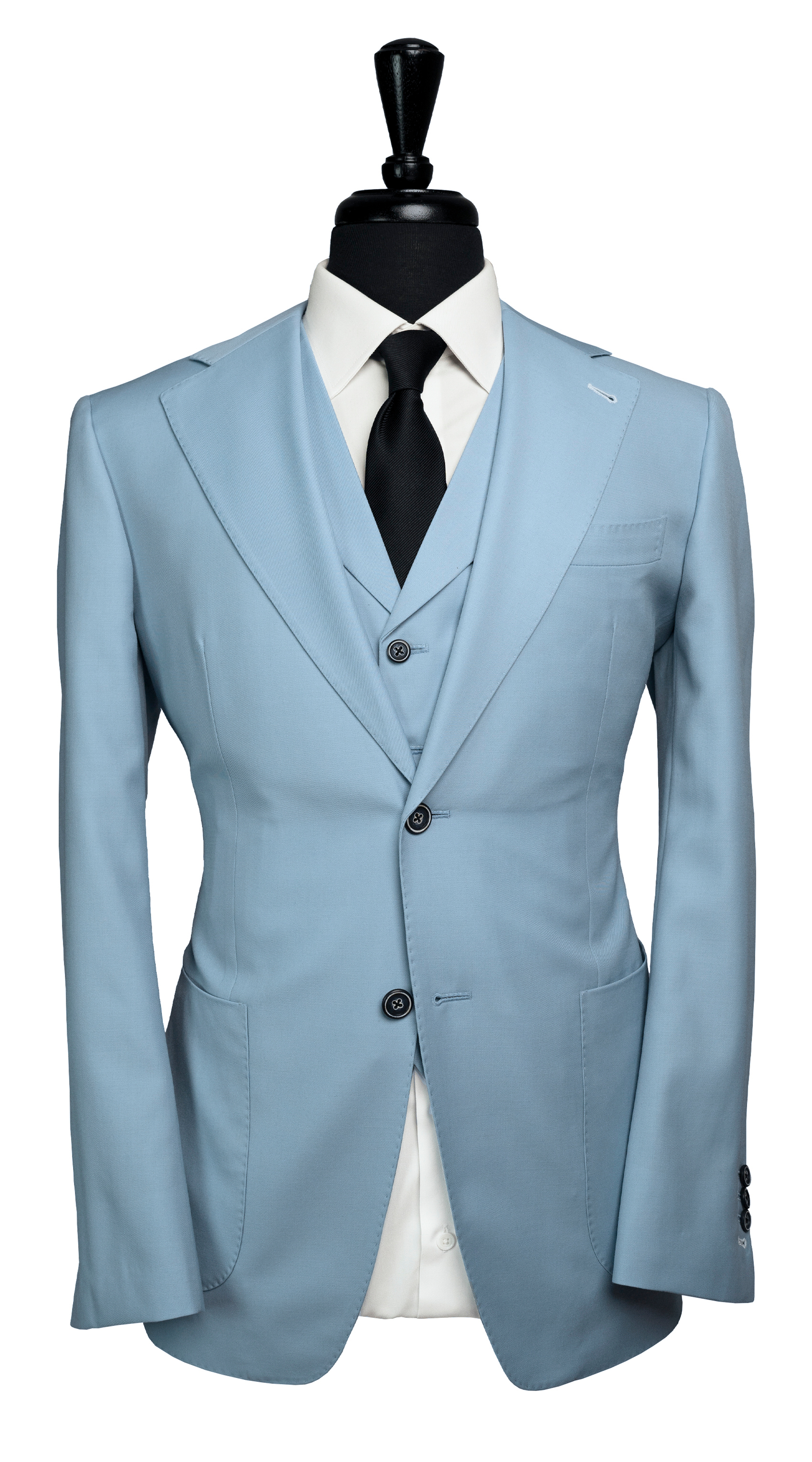 Baby Blue Three-Piece Suit