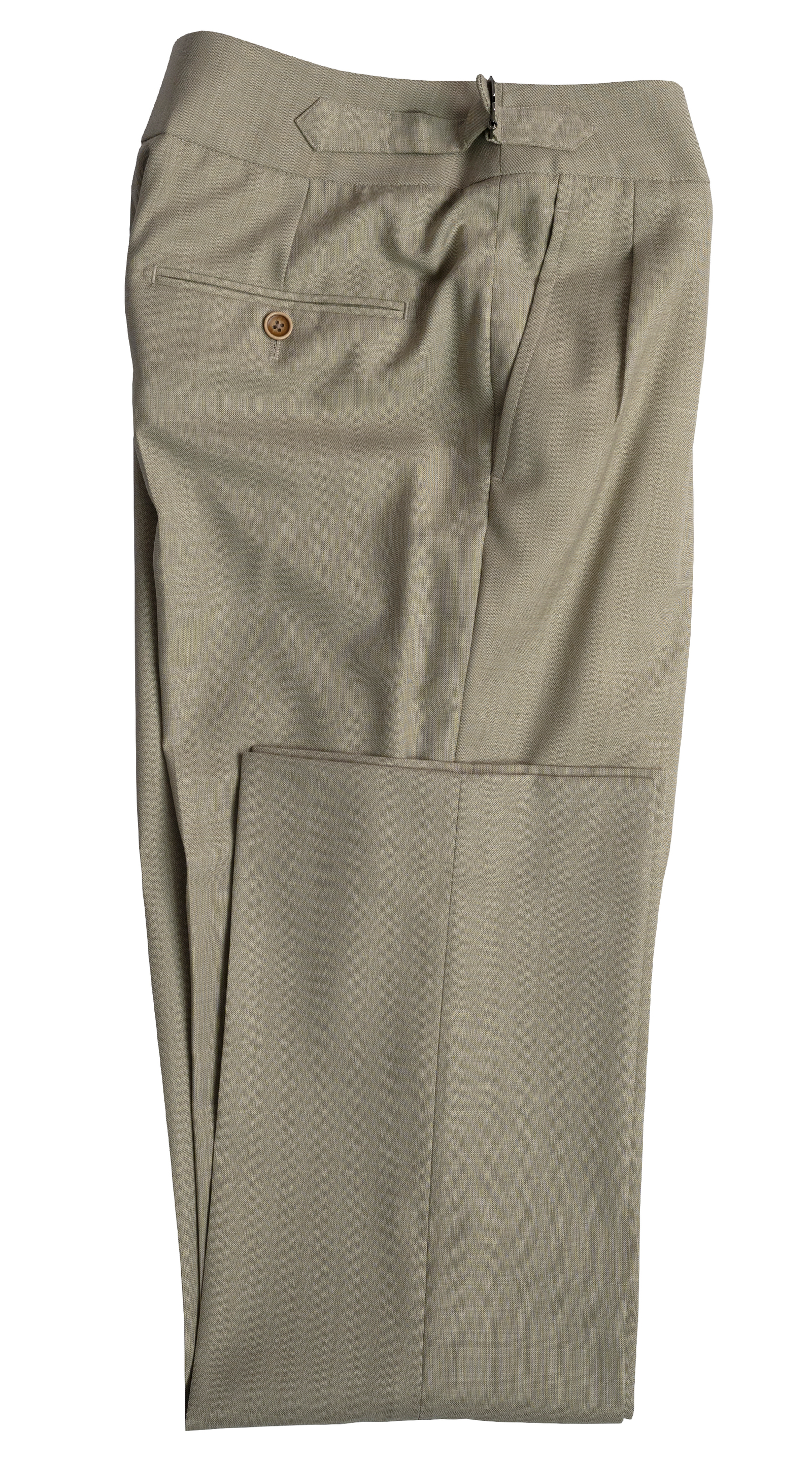 Taupe Beige Wool Suit