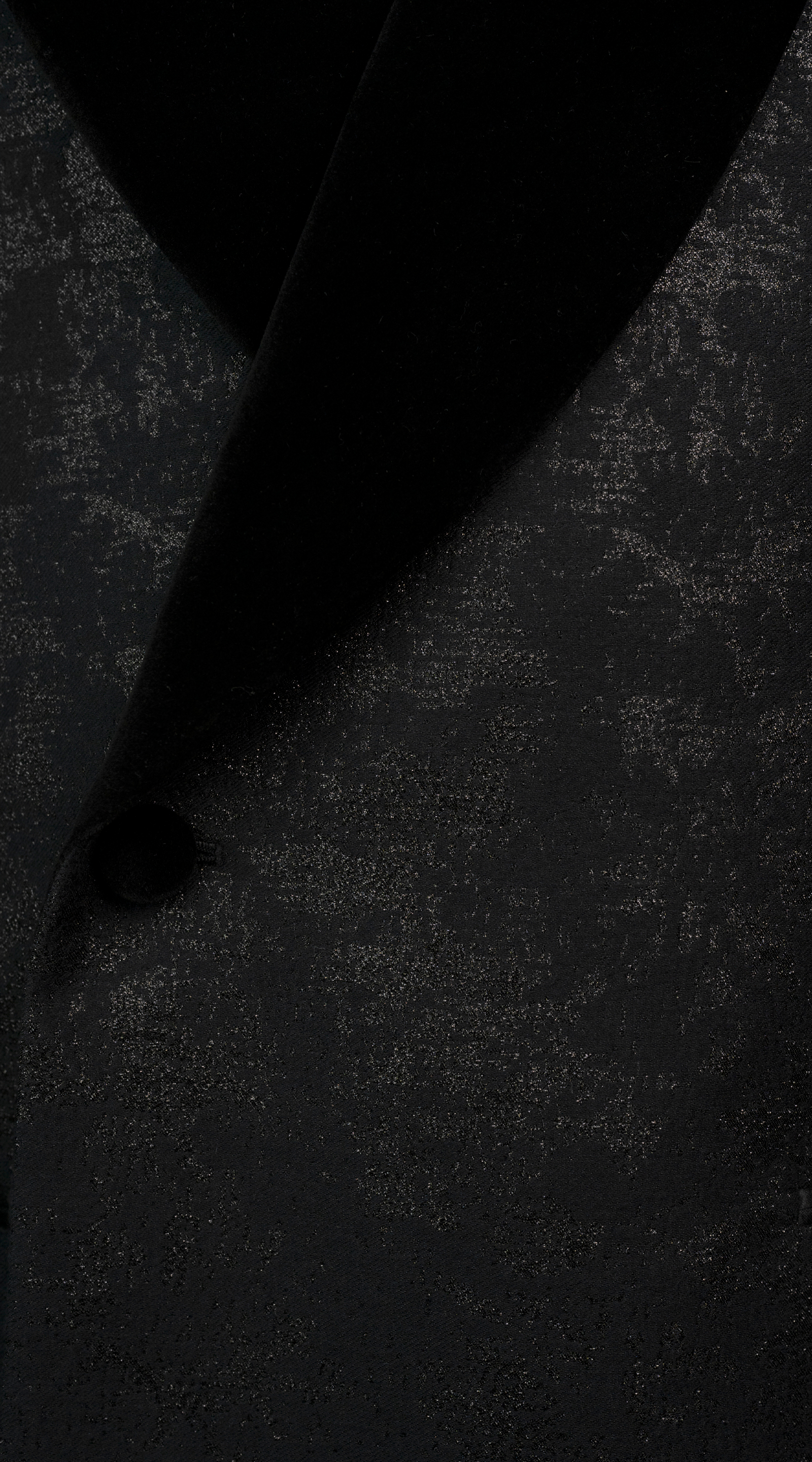 Tuxedo Velours Noir Corbeau