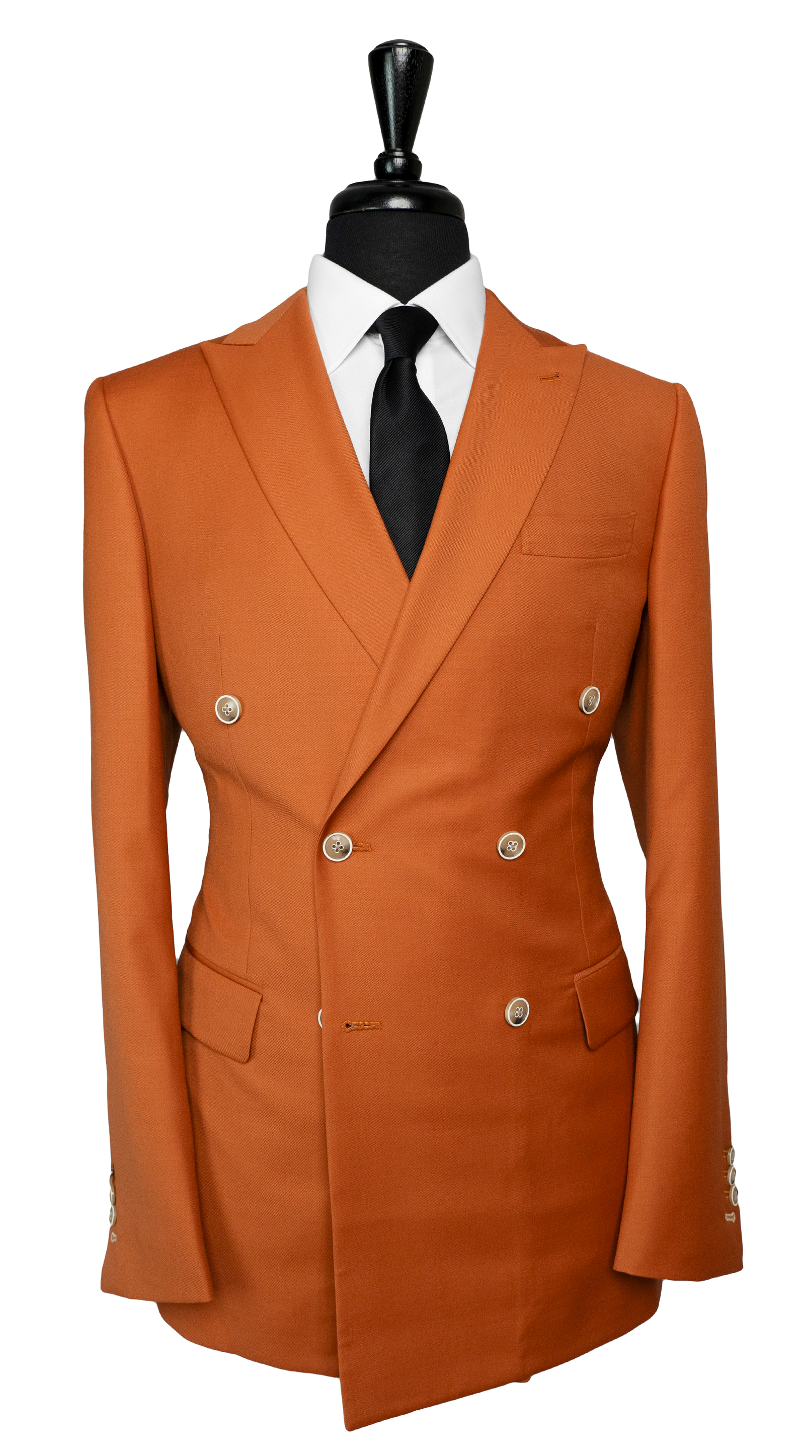 Terracotta Double-Breasted Suit