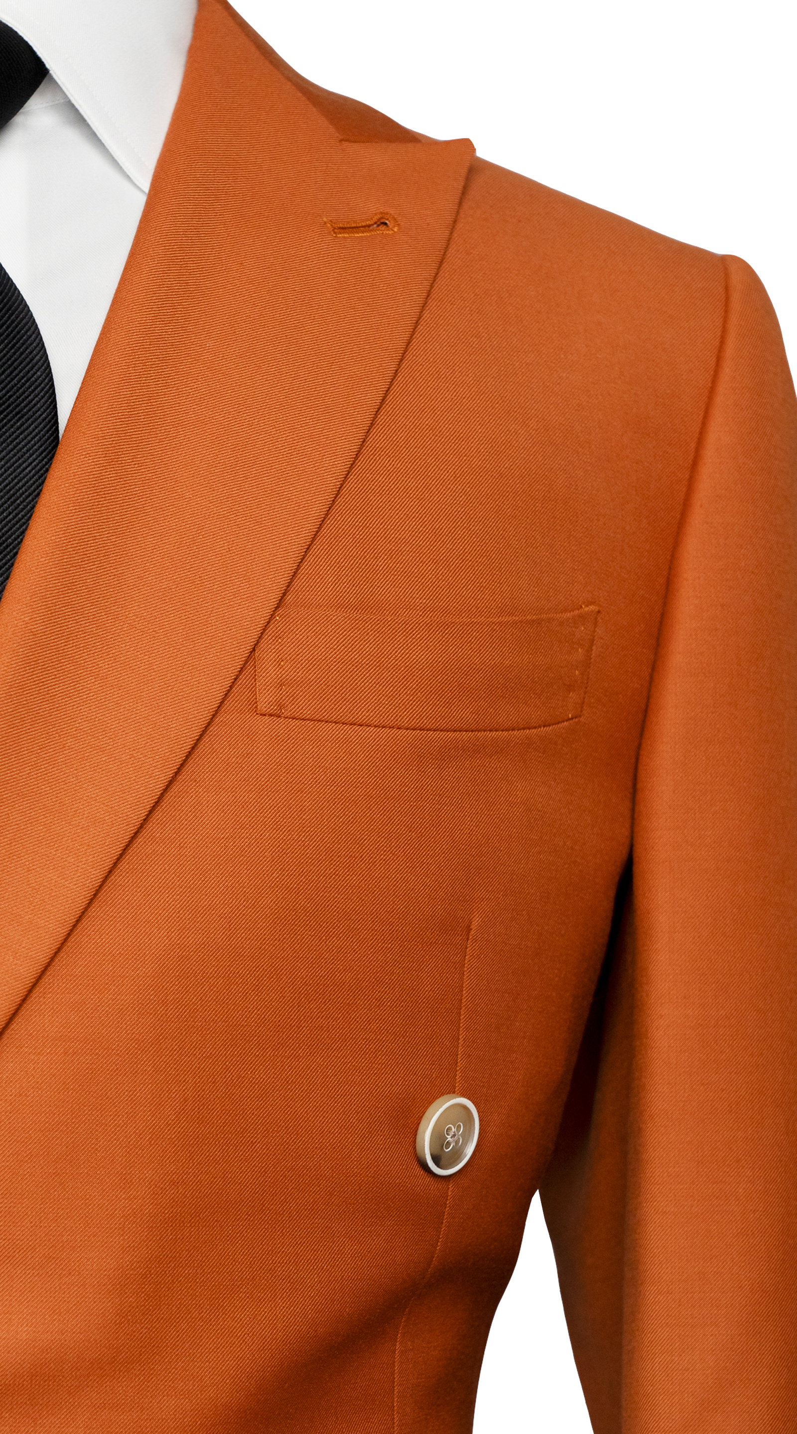 Terracotta Double-Breasted Suit