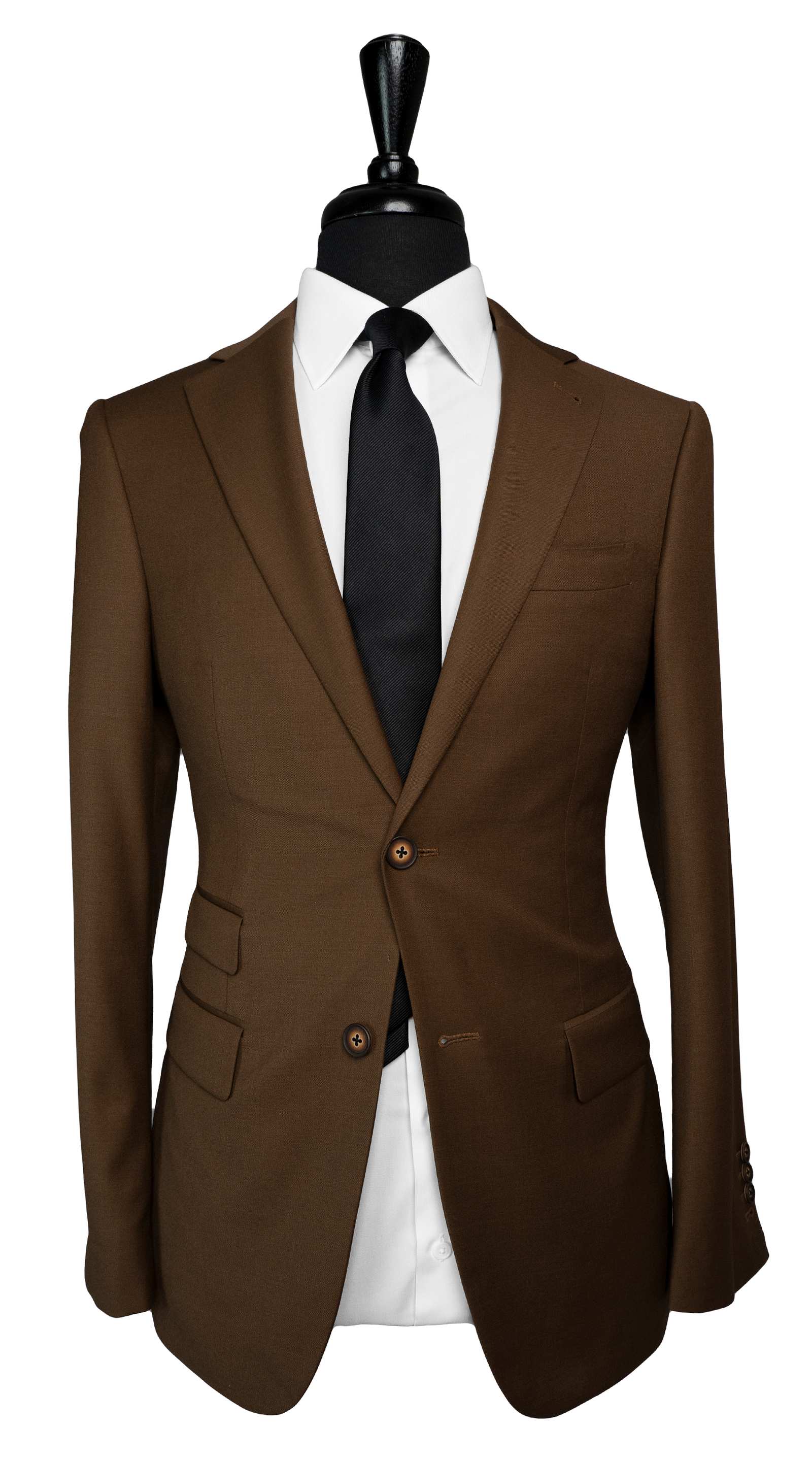 Woodland Brown Wool Suit