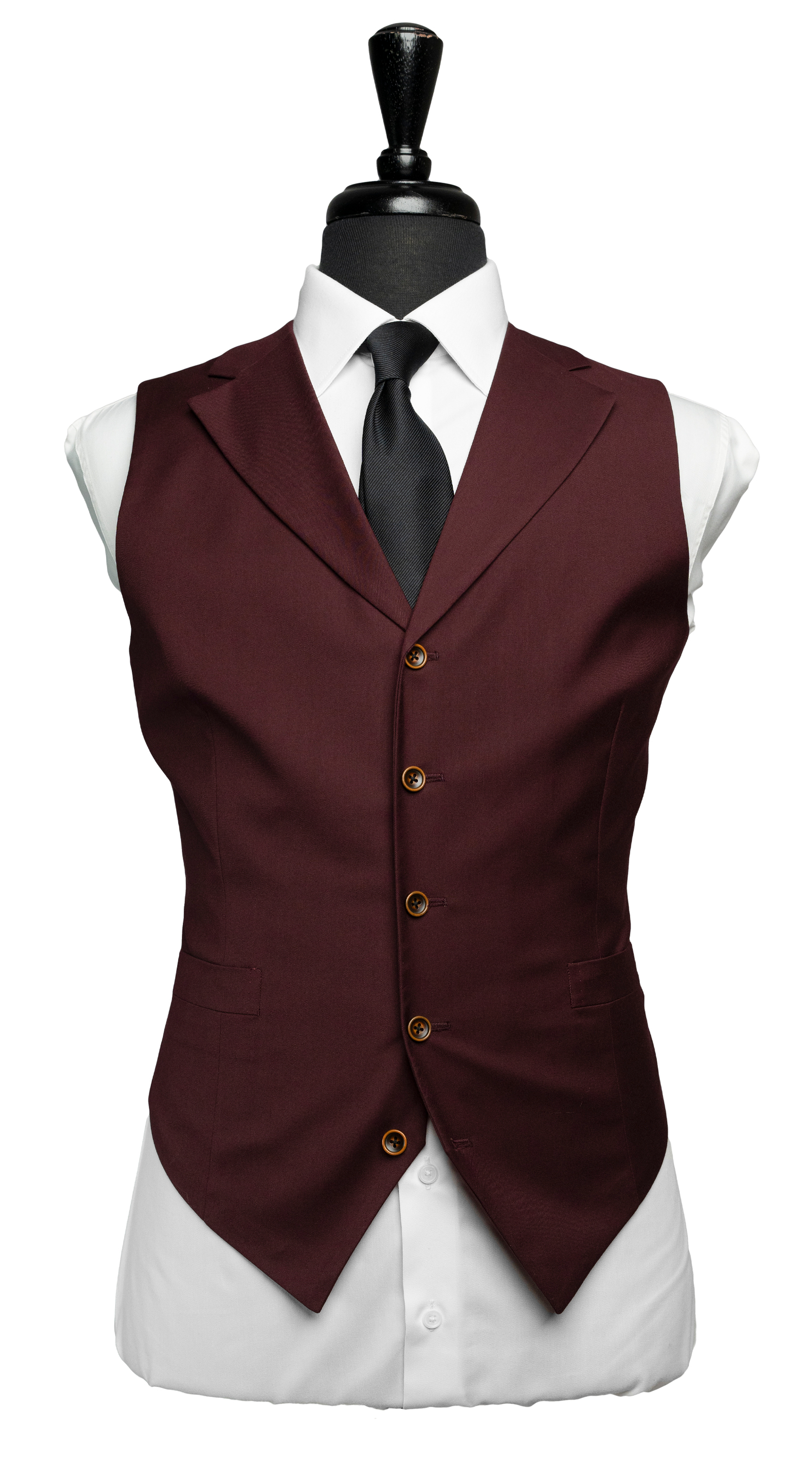 Mahogany Wine Three-Piece Suit