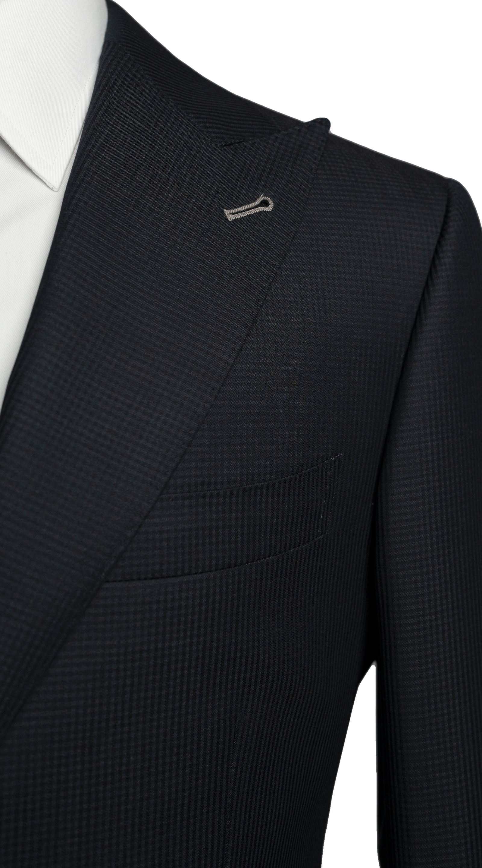 Oxford Blue Gingham Classic Suit 