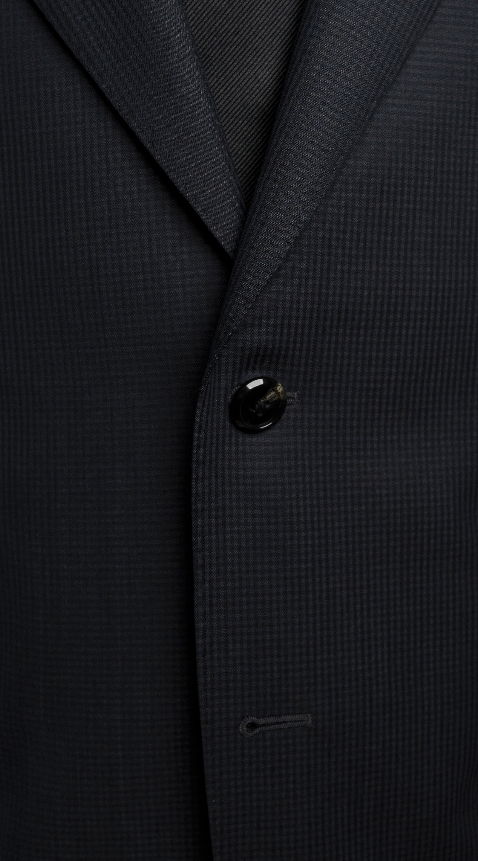 Oxford Blue Gingham Classic Suit 