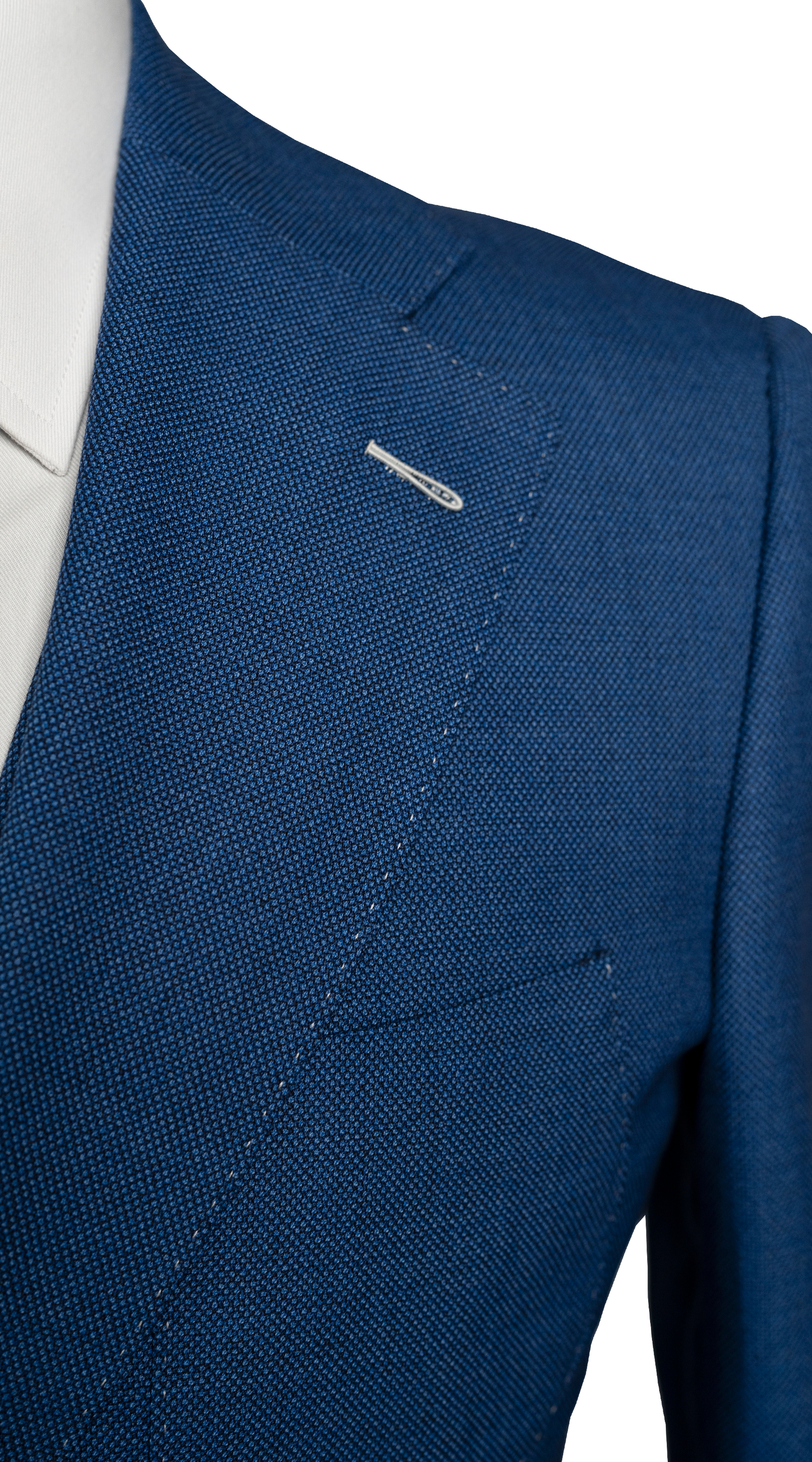 Sapphire Blue Three-Piece Suit