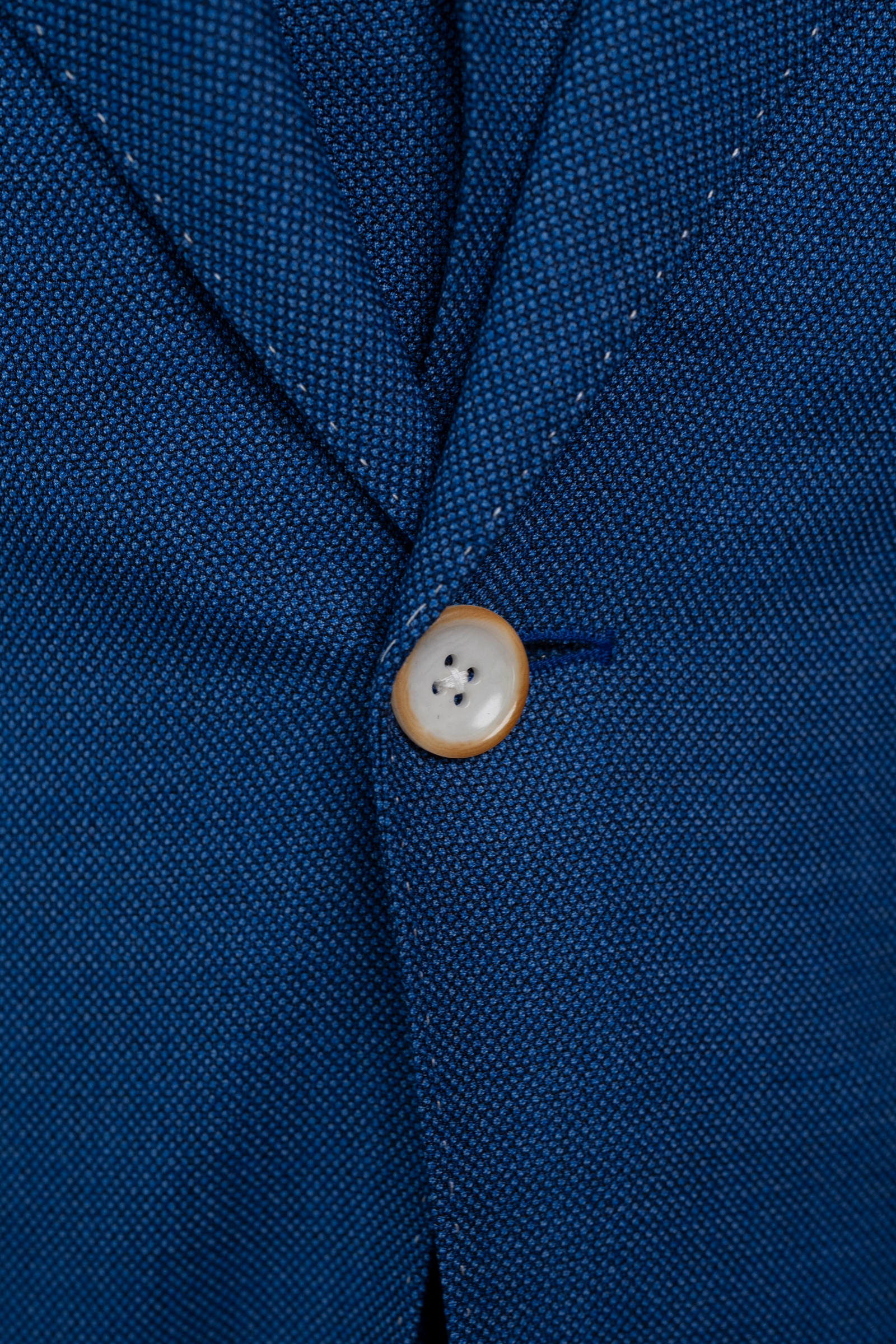 Sapphire Blue Three-Piece Suit