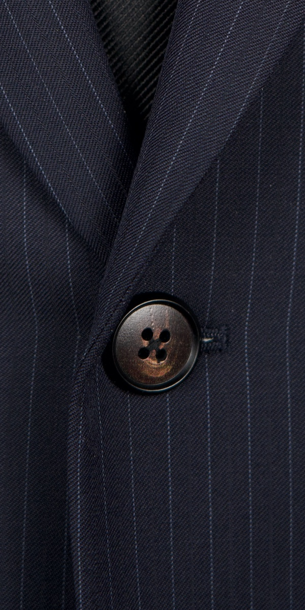 Blue Small Pinstripe Suit