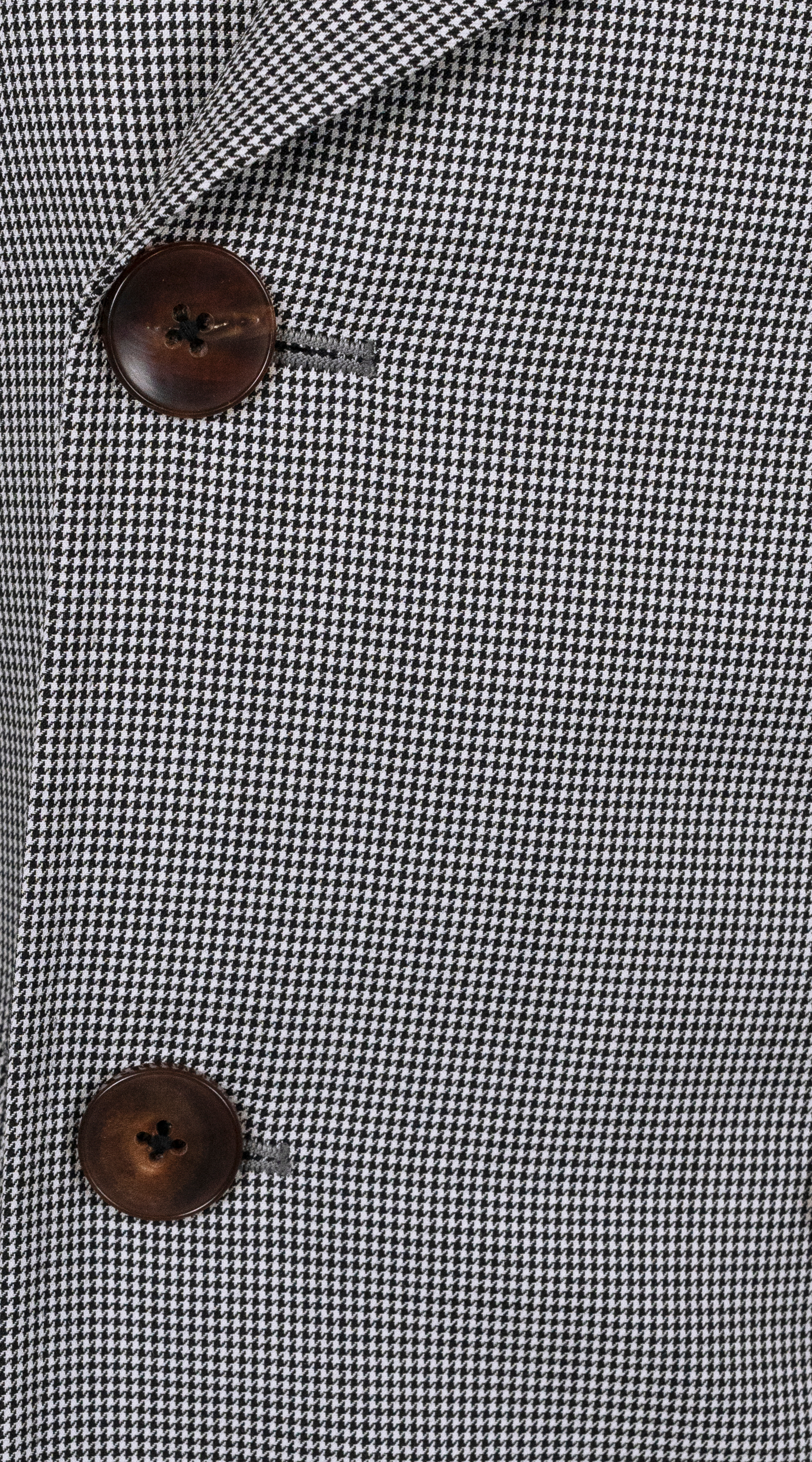 Manteau Croisé Motif Pied-de-Poule